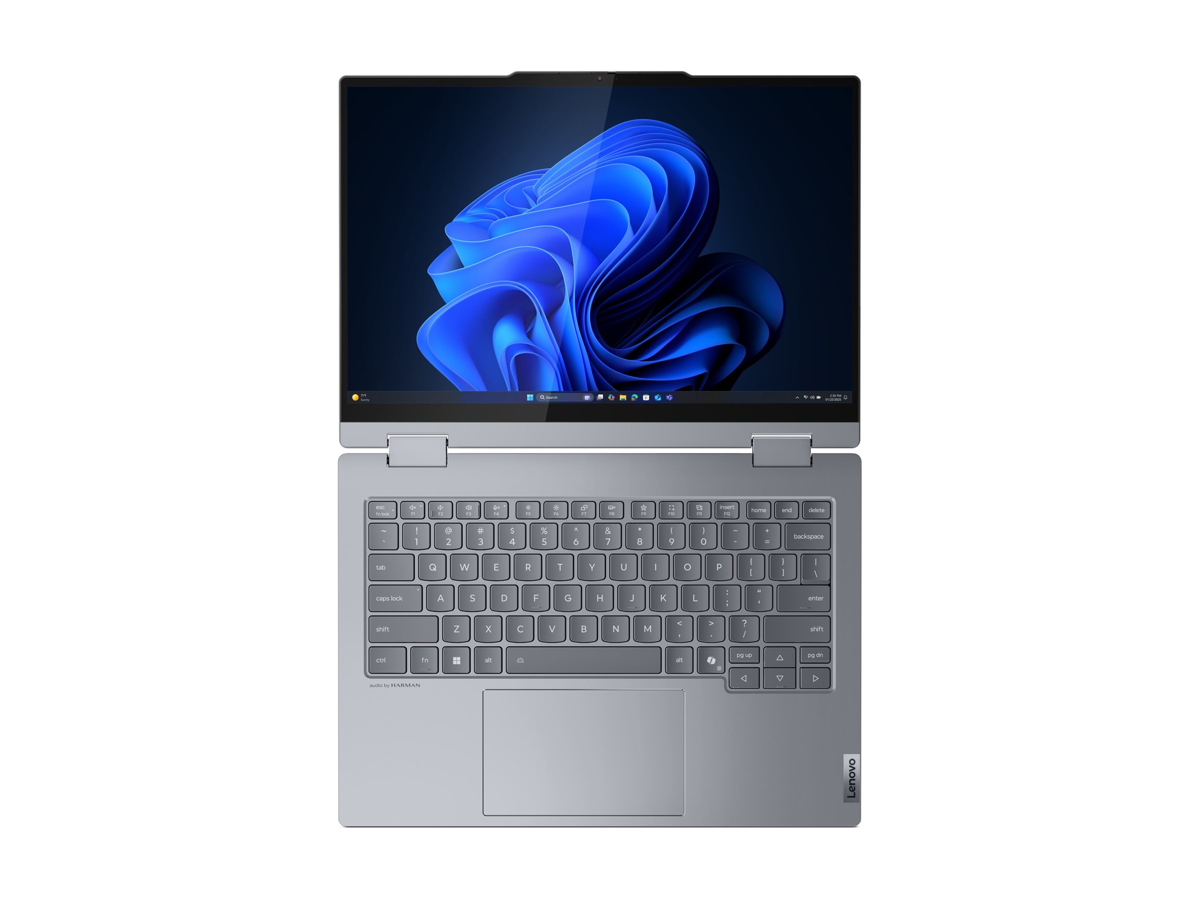Lenovo ThinkBook 14 2-in-1 G5 IAU Intel Core Ultra 5 225U H�brido (2-en-1) 35,6 cm (14) Pantalla t�ctil WUXGA 32 GB DDR5-SDRAM 512 GB SSD Wi-Fi 6E (802.11ax) Windows 11 Pro Alem�n Gris