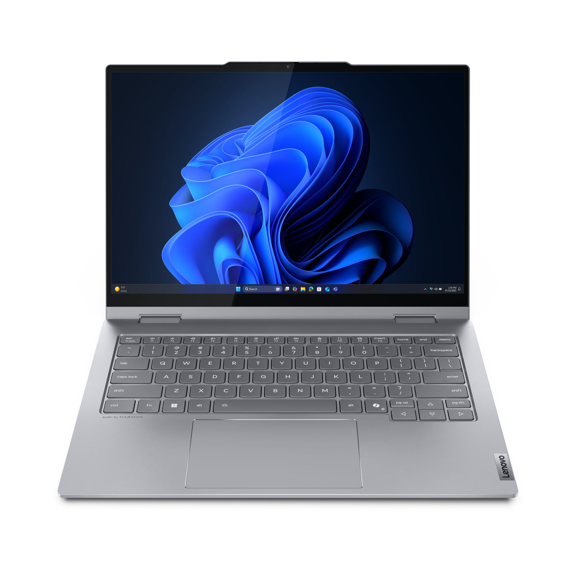Lenovo ThinkBook 14 2-in-1 G5 IAU Intel Core Ultra 5 225U H�brido (2-en-1) 35,6 cm (14) Pantalla t�ctil WUXGA 32 GB DDR5-SDRAM 512 GB SSD Wi-Fi 6E (802.11ax) Windows 11 Pro Alem�n Gris