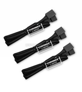 Noctua NA-SEC1 chromax.black Lfter-Verlngerungskabelset - schw