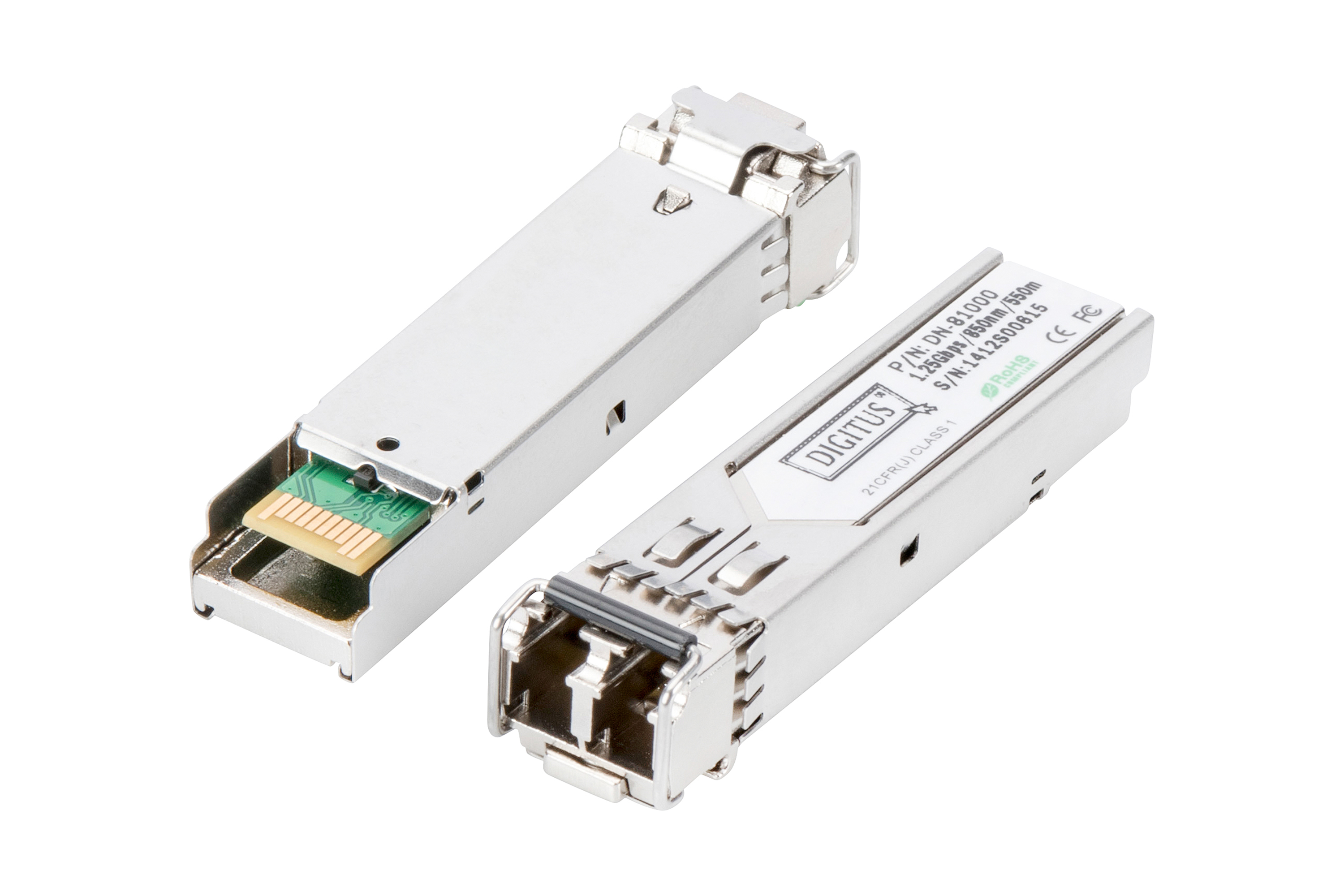 Digitus Modulo mini GBIC (SFP), 1,25 Gbps, 0,55 km