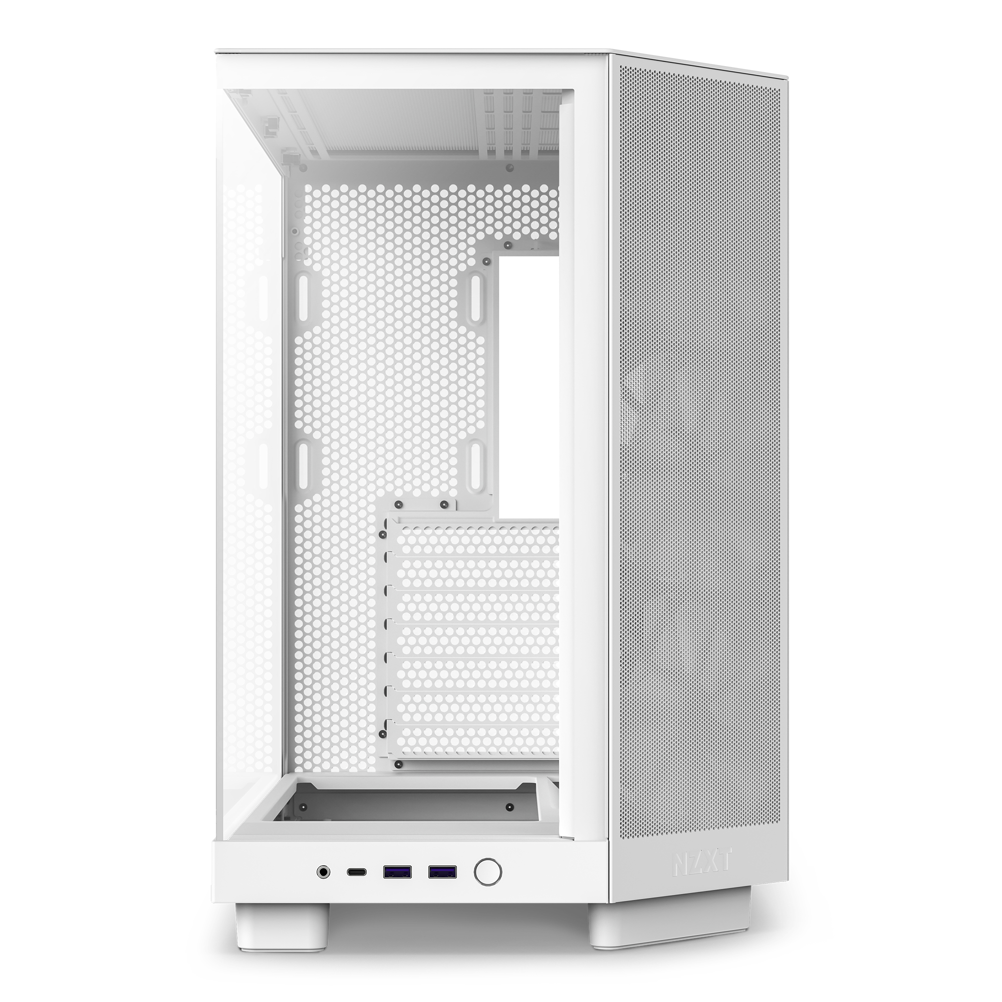 NZXT H series H6 Flow - Mid tower - ATX - Seitenteil mit Fenster (geh�rtetes Glas)