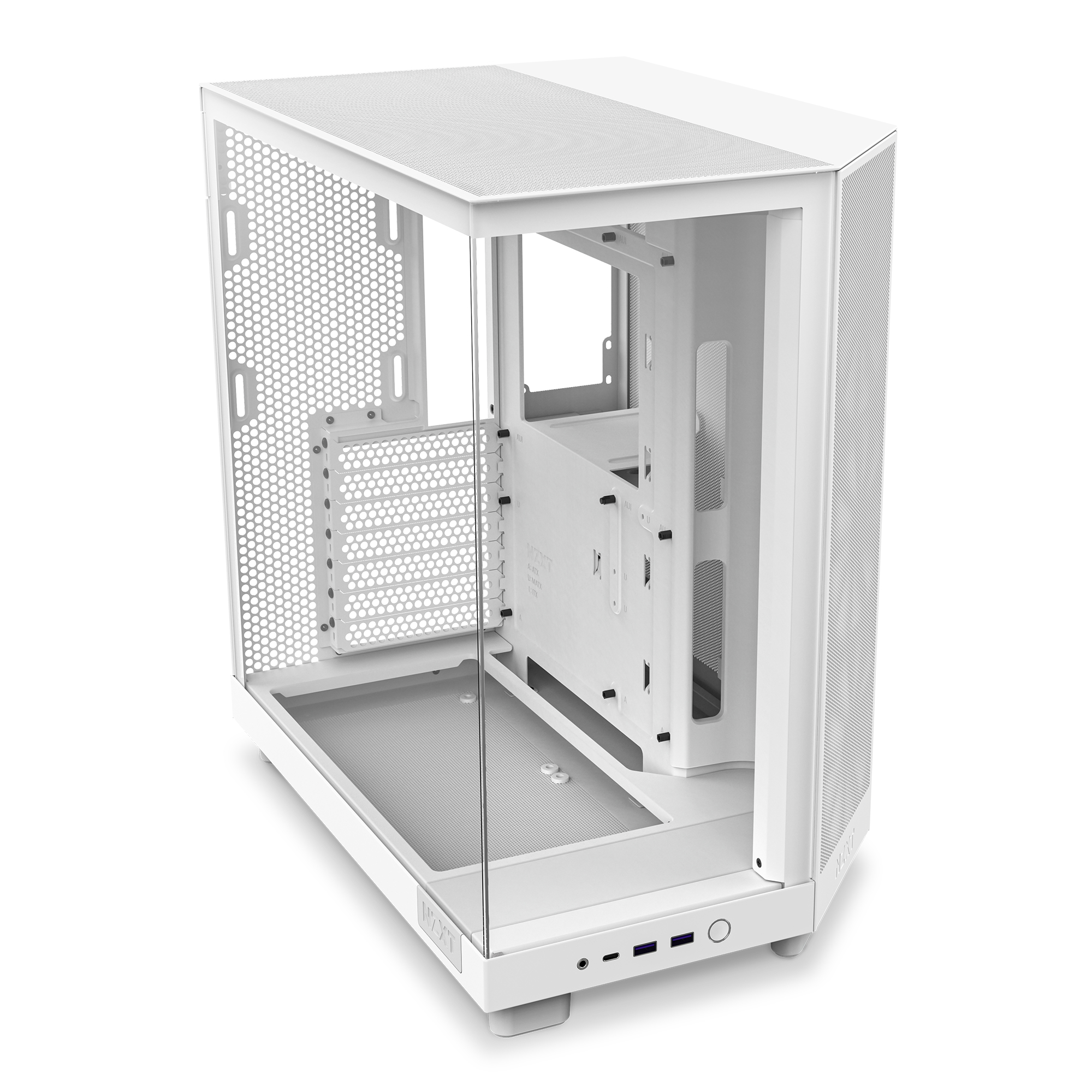 NZXT H series H6 Flow - Mid tower - ATX - Seitenteil mit Fenster (geh�rtetes Glas)