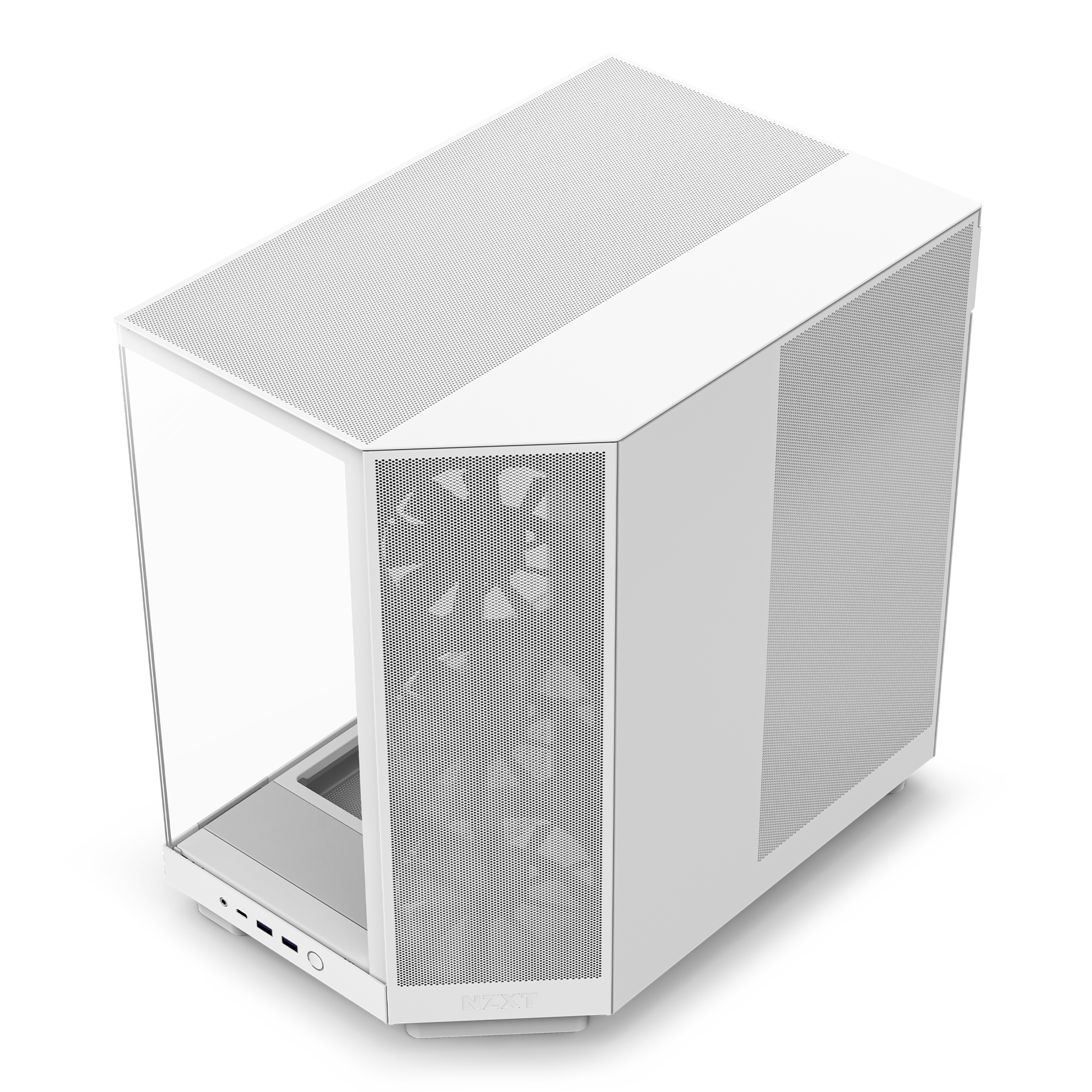 NZXT H series H6 Flow - Mid tower - ATX - Seitenteil mit Fenster (geh�rtetes Glas)