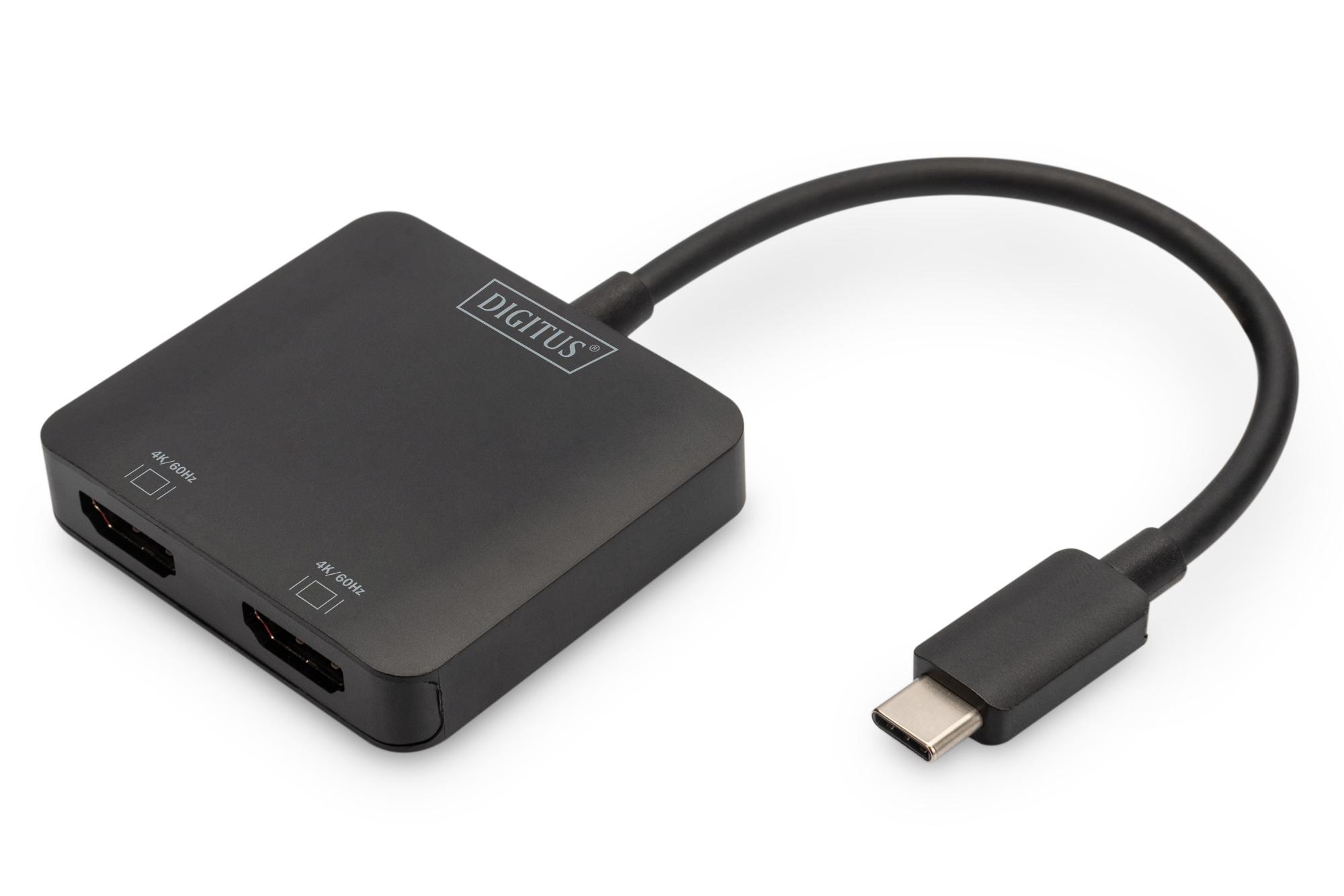 DIGITUS DS-45338  Digitus 2-Port MST Video Hub (USB-C -> 2x HDMI)