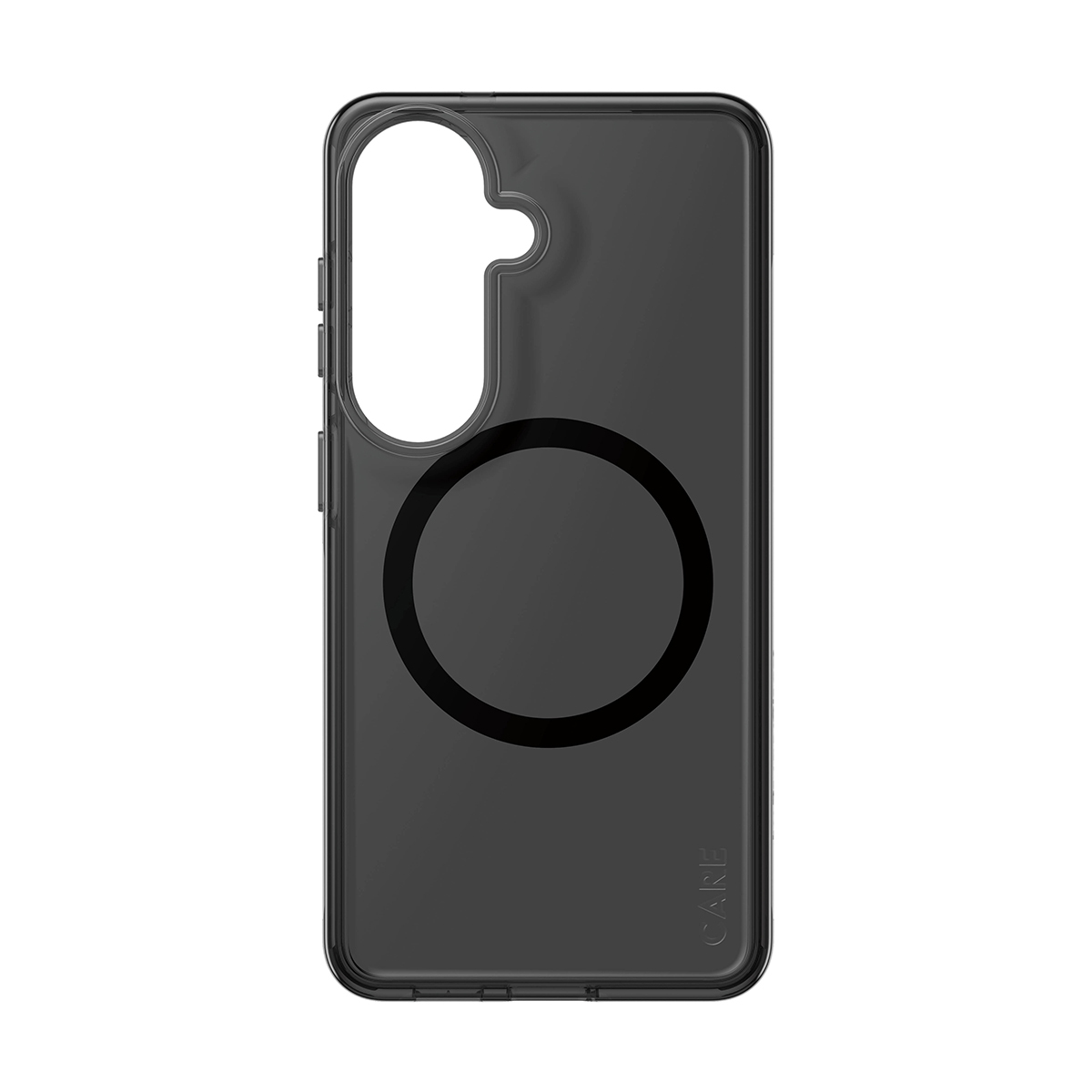PanzerGlass CARE by � Smokey Case w. Black Qi Samsung Galaxy S26 funda para tel�fono m�vil Negro