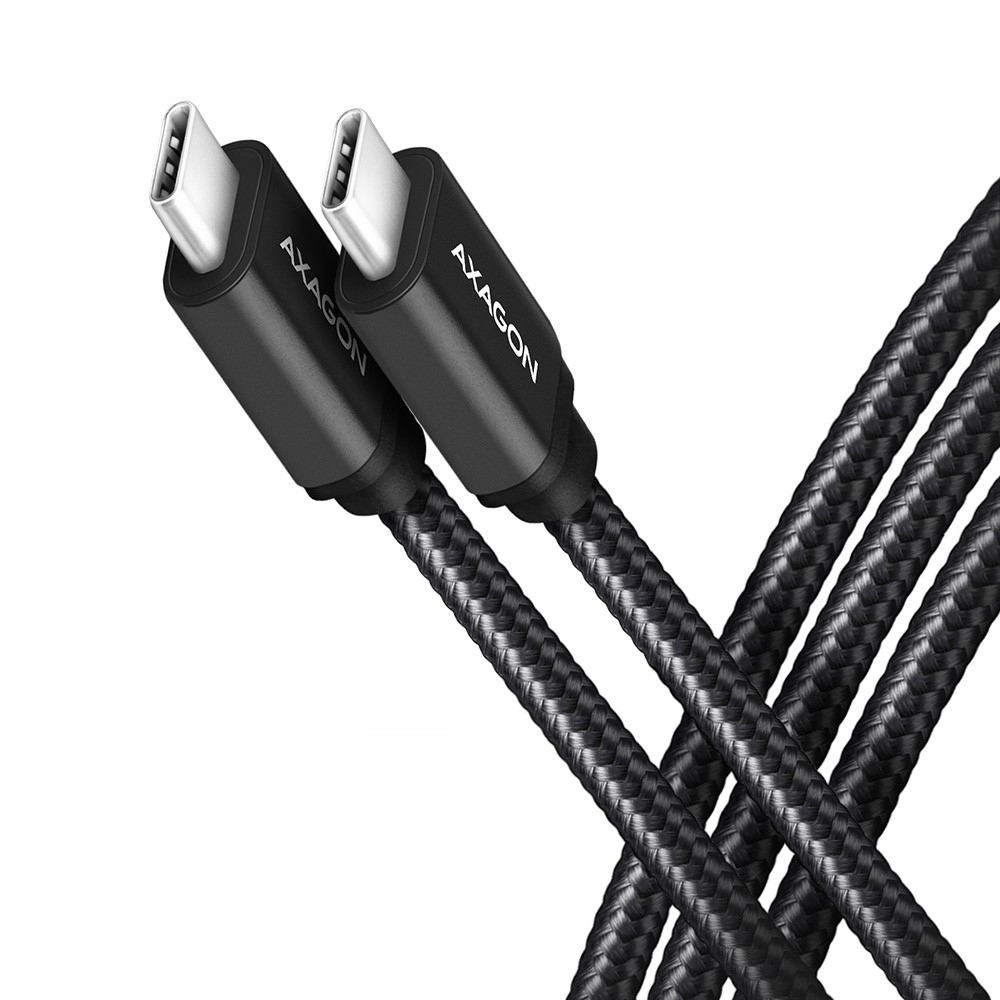 Axagon BUCM3-CM15AB USB cable 1.5 m USB 3.2 Gen 1 (3.1 Gen 1) USB C Black