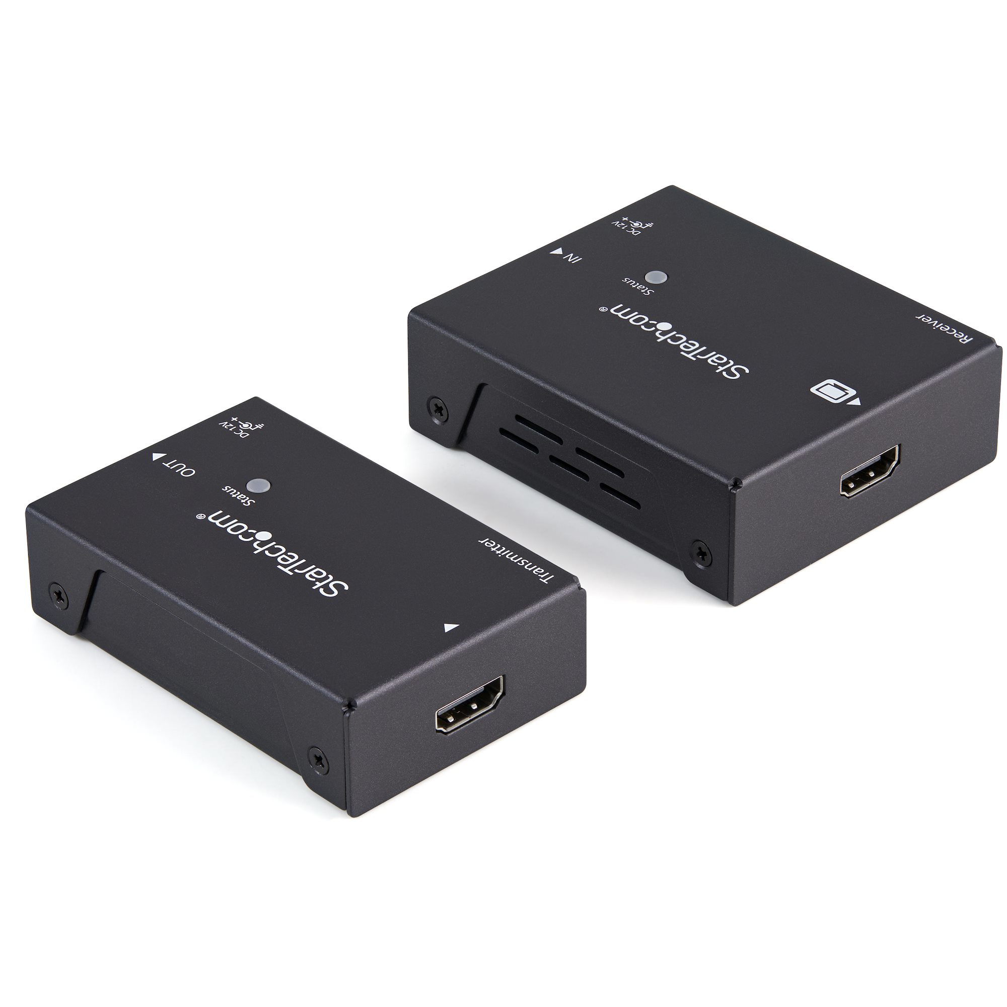 StarTech.com 330 ft. (100 m) HDMI Over Cat6 Extender - HDMI over CAT5 - HDBaseT Extender - 4K30 - HDMI Video Extender (ST121HDBTPW)