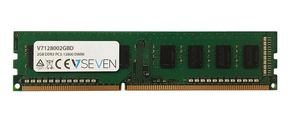 V7 2GB DDR3 PC3-12800 - 1600mhz DIMM Desktop mdulo de memoria - V7128002GBD