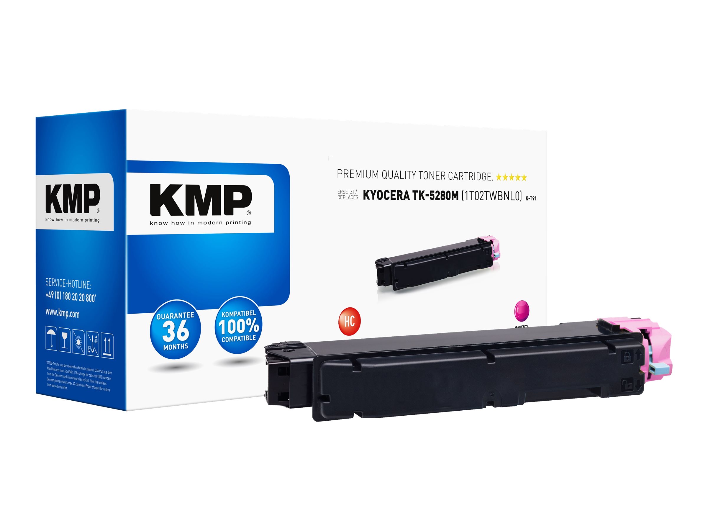 KMP 2923,3006 toner cartridge 1 pc(s) Compatible Magenta