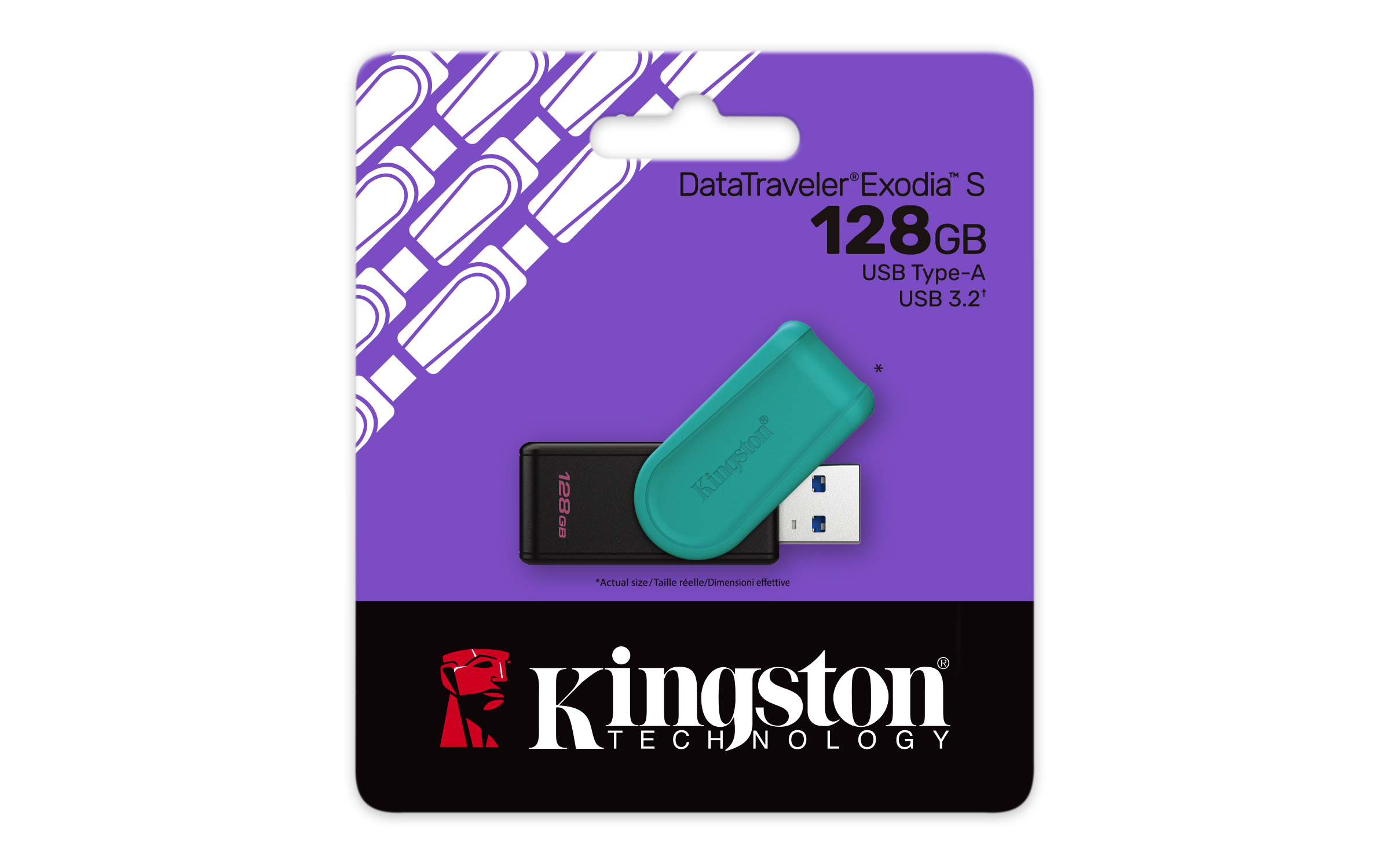 Kingston USB-Stick DataTraveler Exodia S USB 3.2 retail - Flash-Speicher - unsortiert
