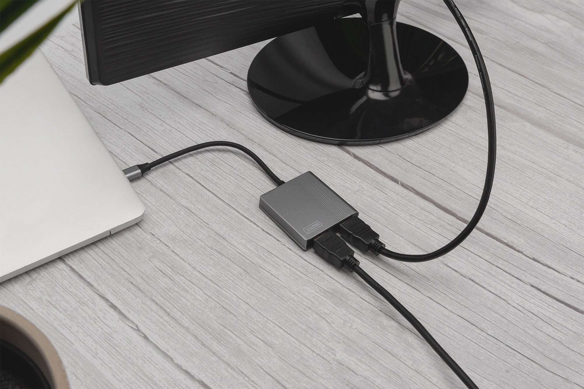 Digitus Adaptateur graphique USB Type-C HDMI 4K 2-en-1