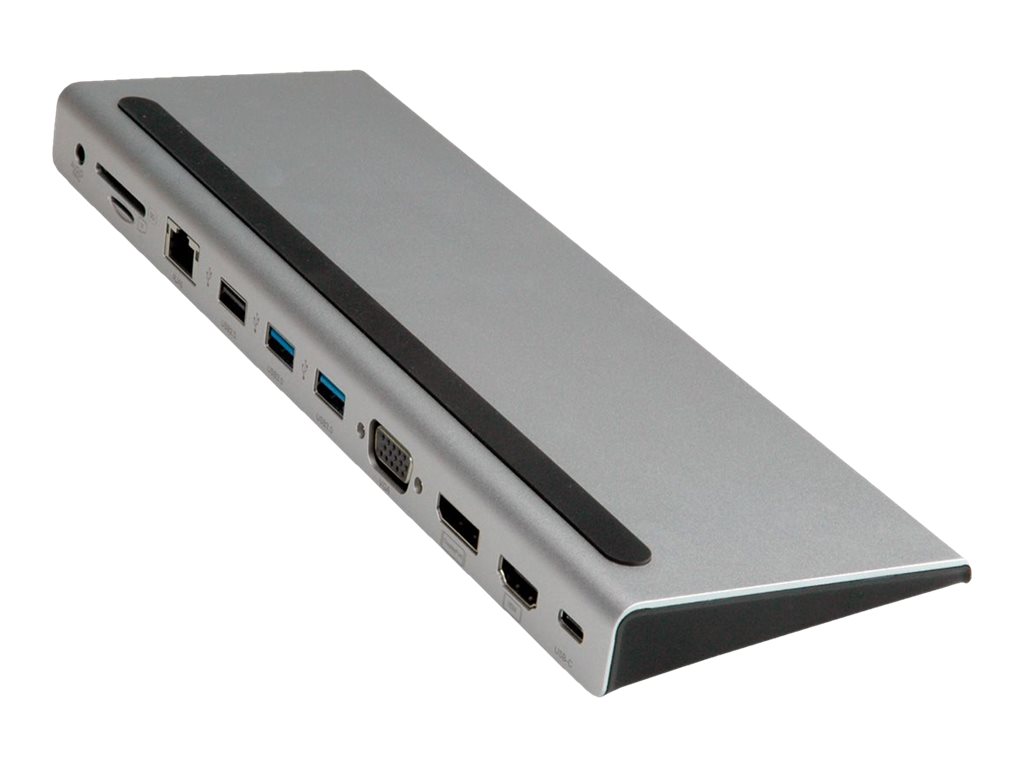 ROTRONIC-SECOMP VALUE - Dockingstation - USB-C 3.2 Gen 2 - VGA, HDMI, DP