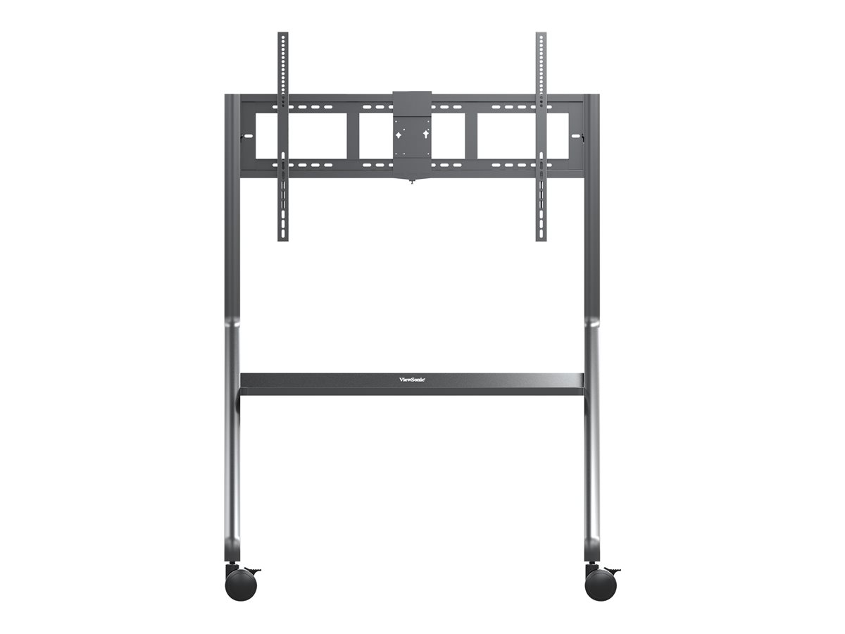 ViewSonic VB-STND-009 Trolley Stand Height Adjustable Trolley Cart for 165,1cm 65Zoll - 266,7cm 105Zoll Display up to 120Kg VESA