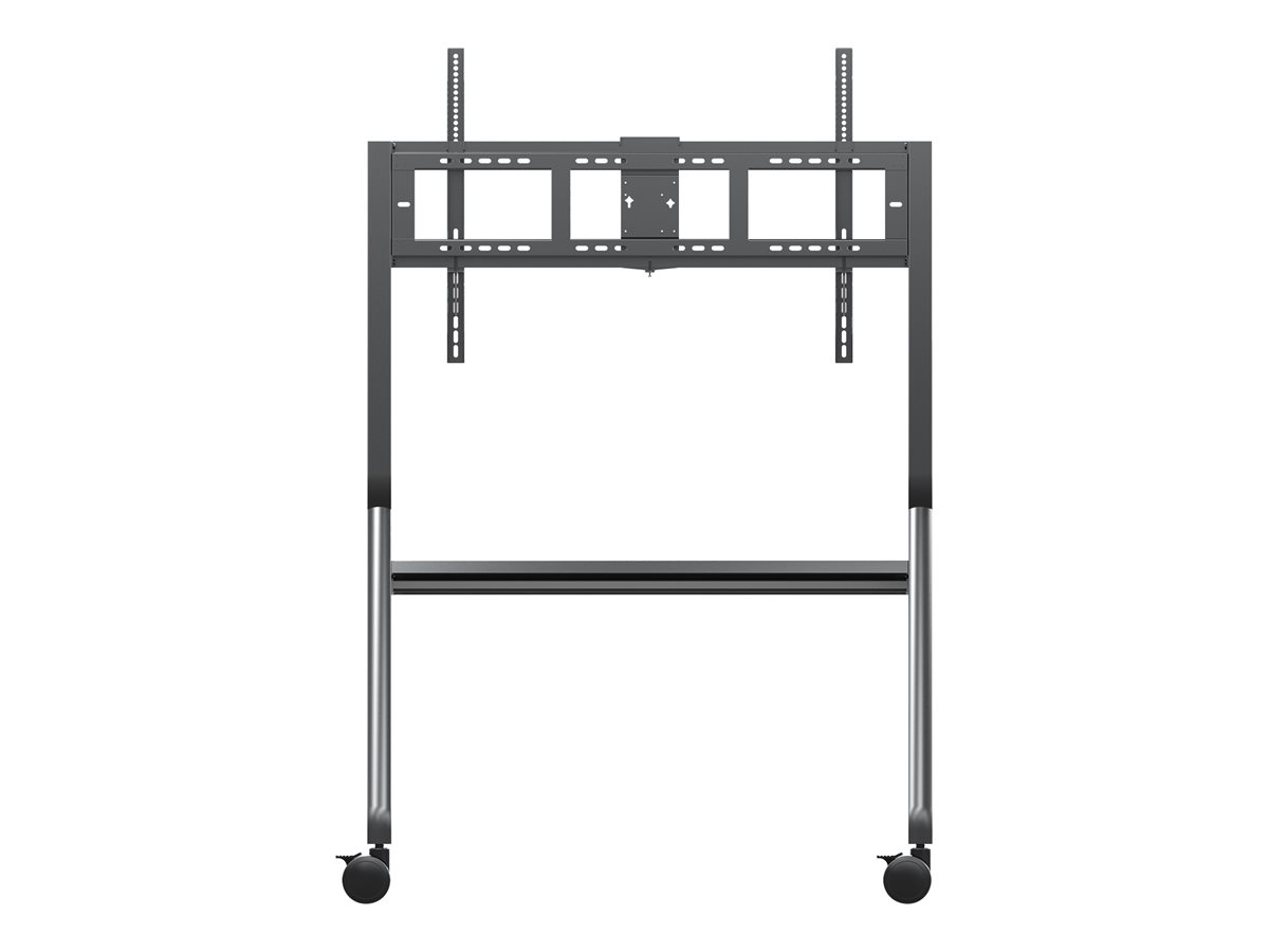 ViewSonic VB-STND-009 Trolley Stand Height Adjustable Trolley Cart for 165,1cm 65Zoll - 266,7cm 105Zoll Display up to 120Kg VESA