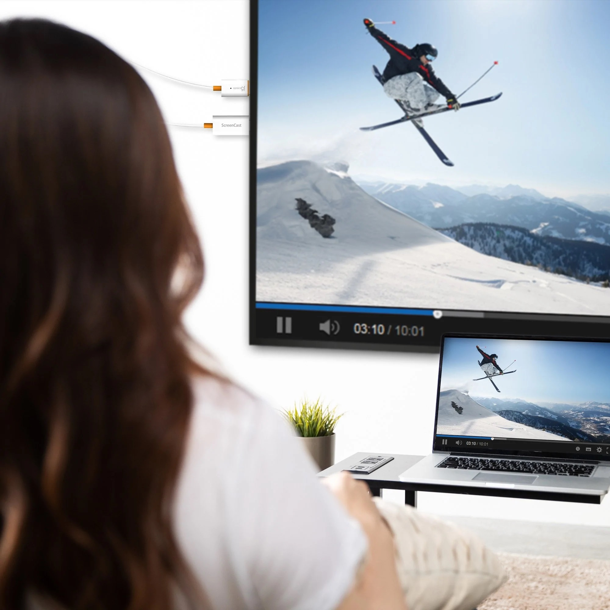 j5create JVAW56 - Wireless audio / video adapter