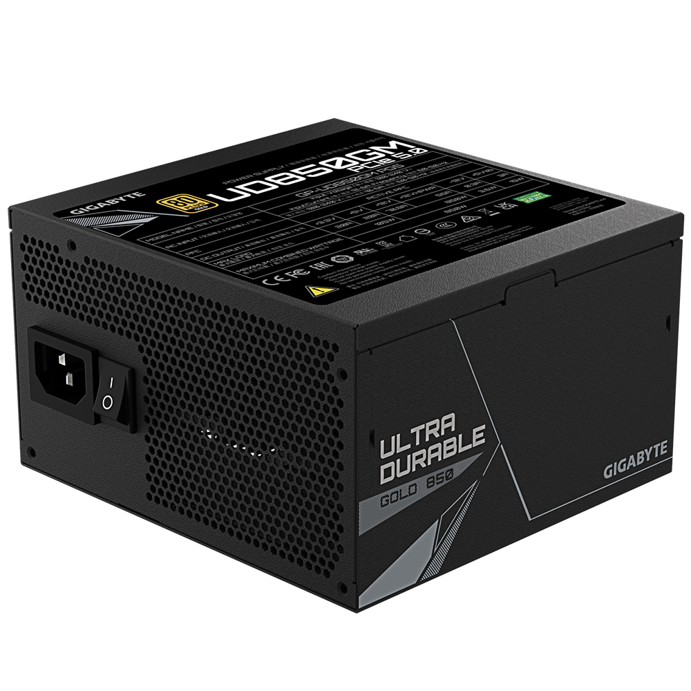 Gigabyte GP-UD850GM PG5 unidad de fuente de alimentaci�n 850 W 20+4 pin ATX ATX Negro