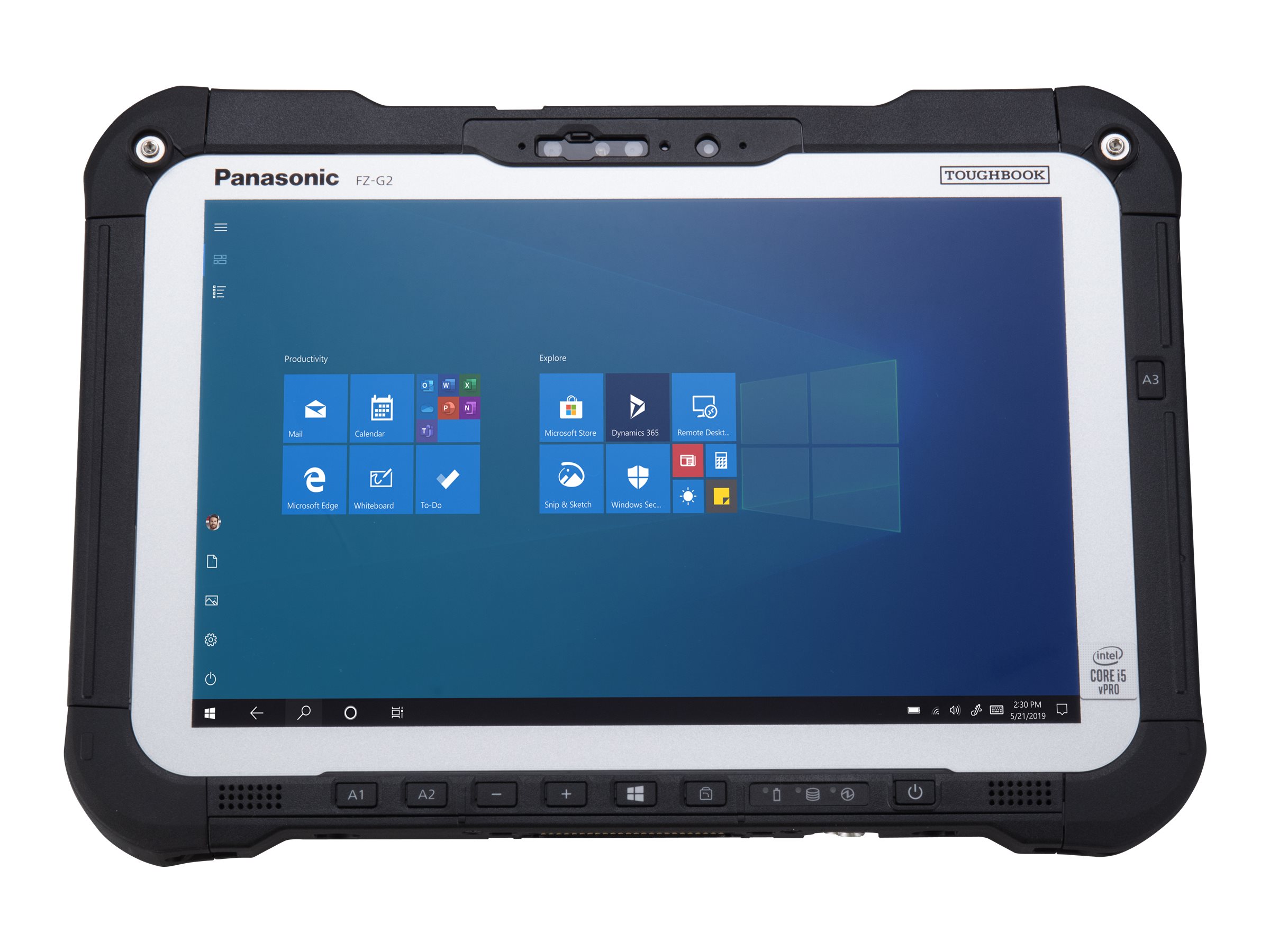 Panasonic Toughbook G2 512 GB 25.6 cm (10.1) Intel Core i5 16 GB Wi-Fi 6 (802.11ax) Windows 10 Black