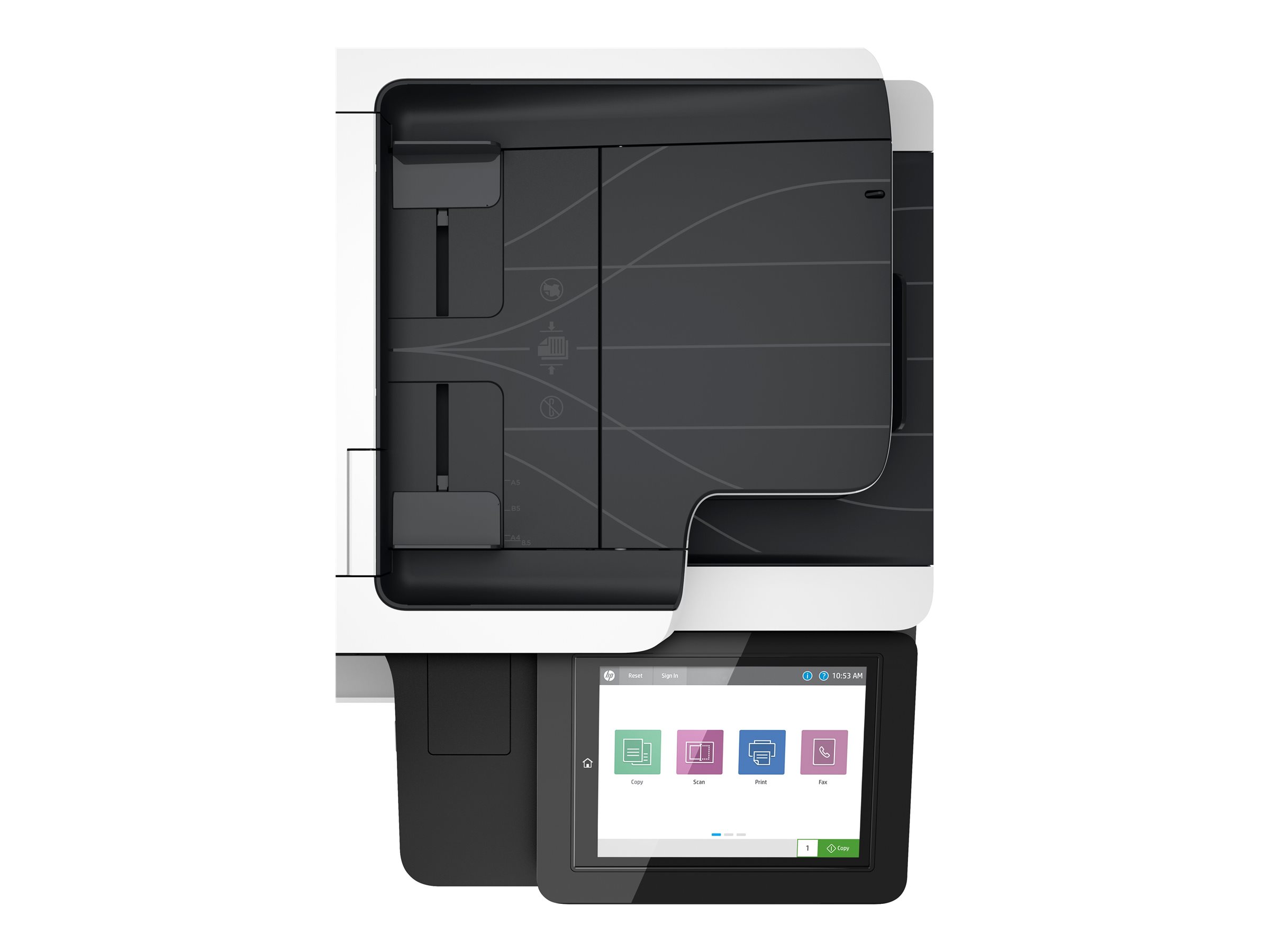 HP LaserJet Enterprise MFP M528f - Multifunktionsdrucker - s/w - Laser - Legal (216 x 356 mm)