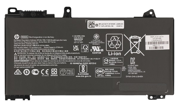 2-Power ALT41265A composant de laptop suppl�mentaire Batterie
