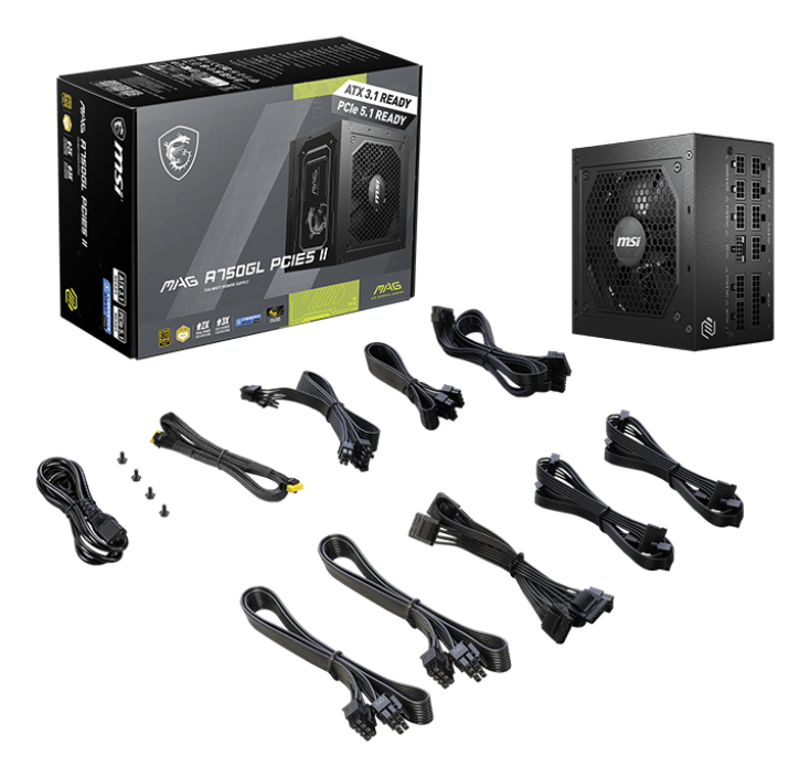 MSI MAG A750GL PCIE5 II - Netzteil (intern)