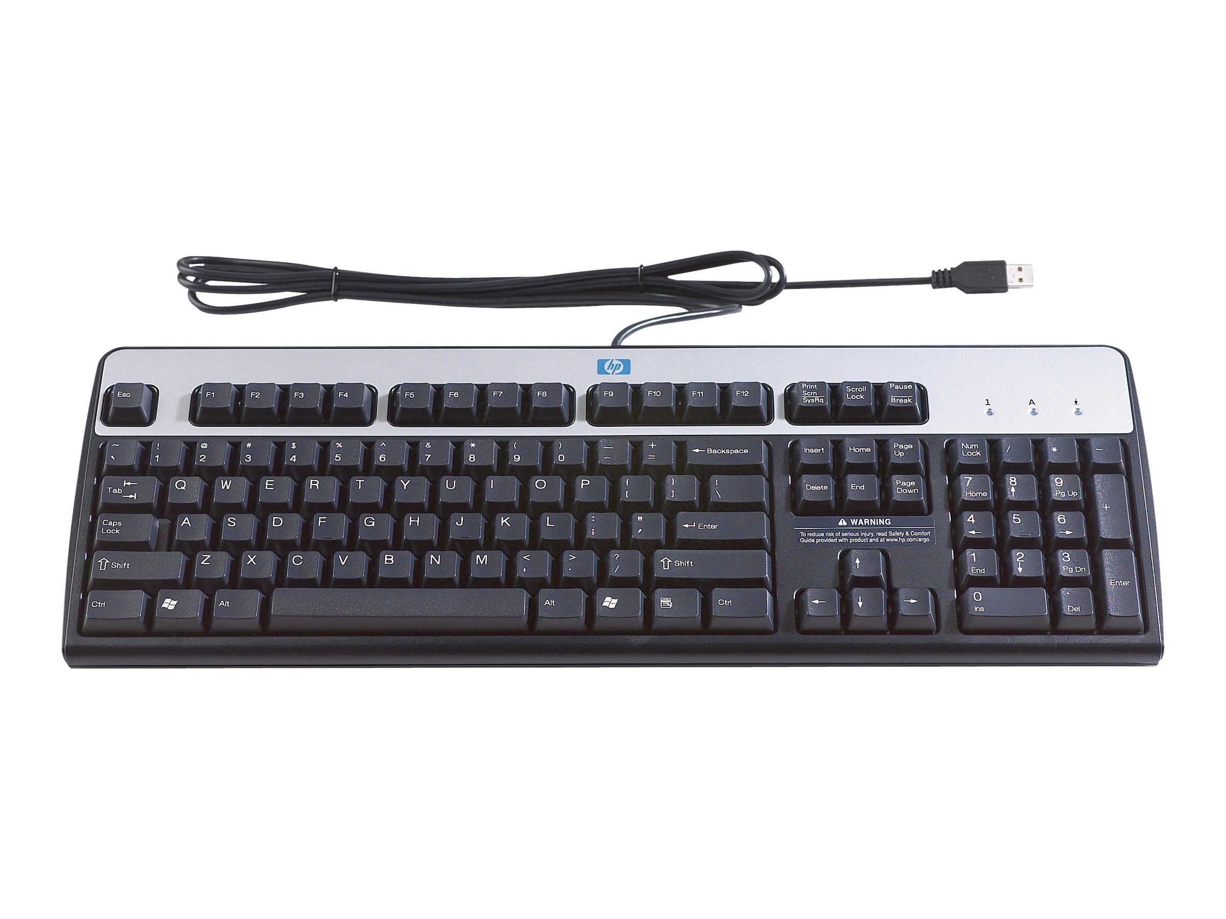 HP HPE Standard - Tastatur - USB - QWERTY - Englisch