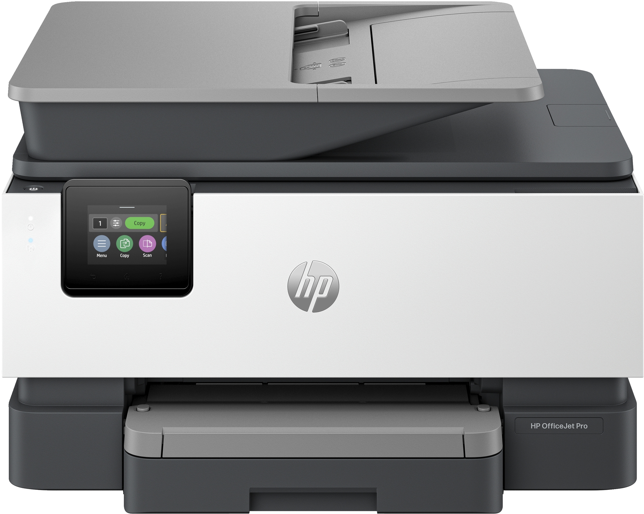 HP OfficeJet Pro Imprimante Tout-en-un HP 9120e, Couleur, Imprimante pour Petites/moyennes entreprises, Impression, copie, scan, fax, HP+; ligibilit HP Instant Ink; Imprimer depuis un tlphone ou une tablette; cran tactile; Numrisation HP Smart Advan