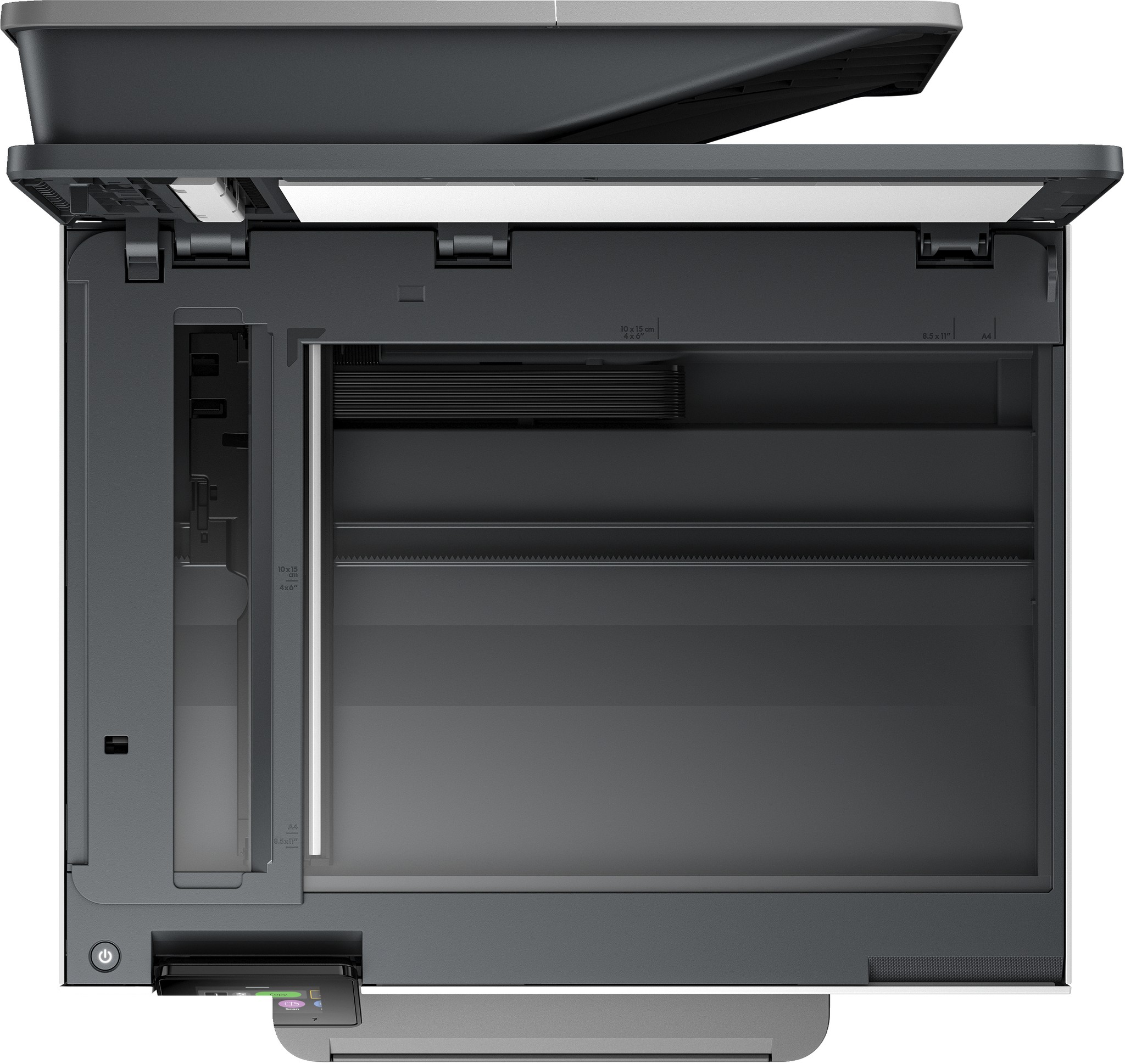 HP OfficeJet Pro Imprimante Tout-en-un HP 9120e, Couleur, Imprimante pour Petites/moyennes entreprises, Impression, copie, scan, fax, HP+; ligibilit HP Instant Ink; Imprimer depuis un tlphone ou une tablette; cran tactile; Numrisation HP Smart Advan
