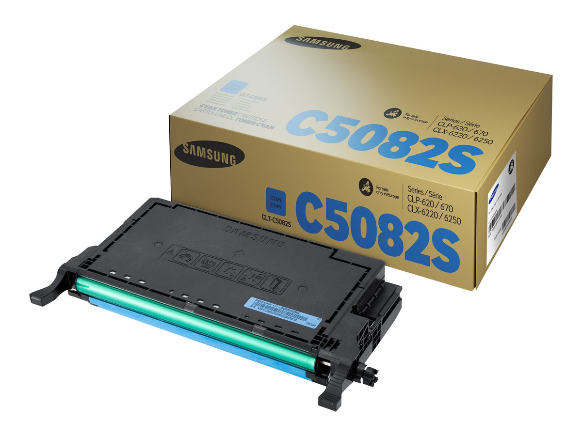 Samsung Cartucho de t�ner cian CLT-C5082S