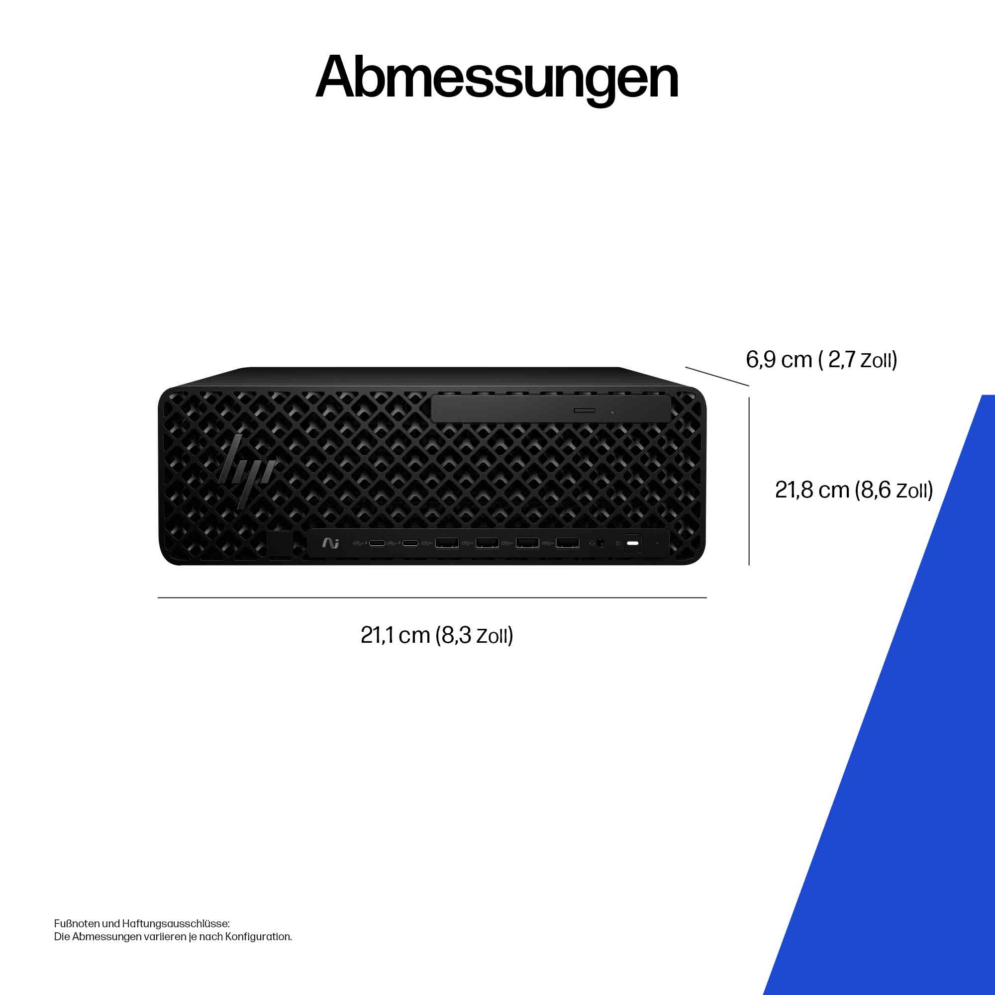 HP Workstation Z2 G1i - SFF - 1 x Core Ultra 7 265K / 3.9 GHz