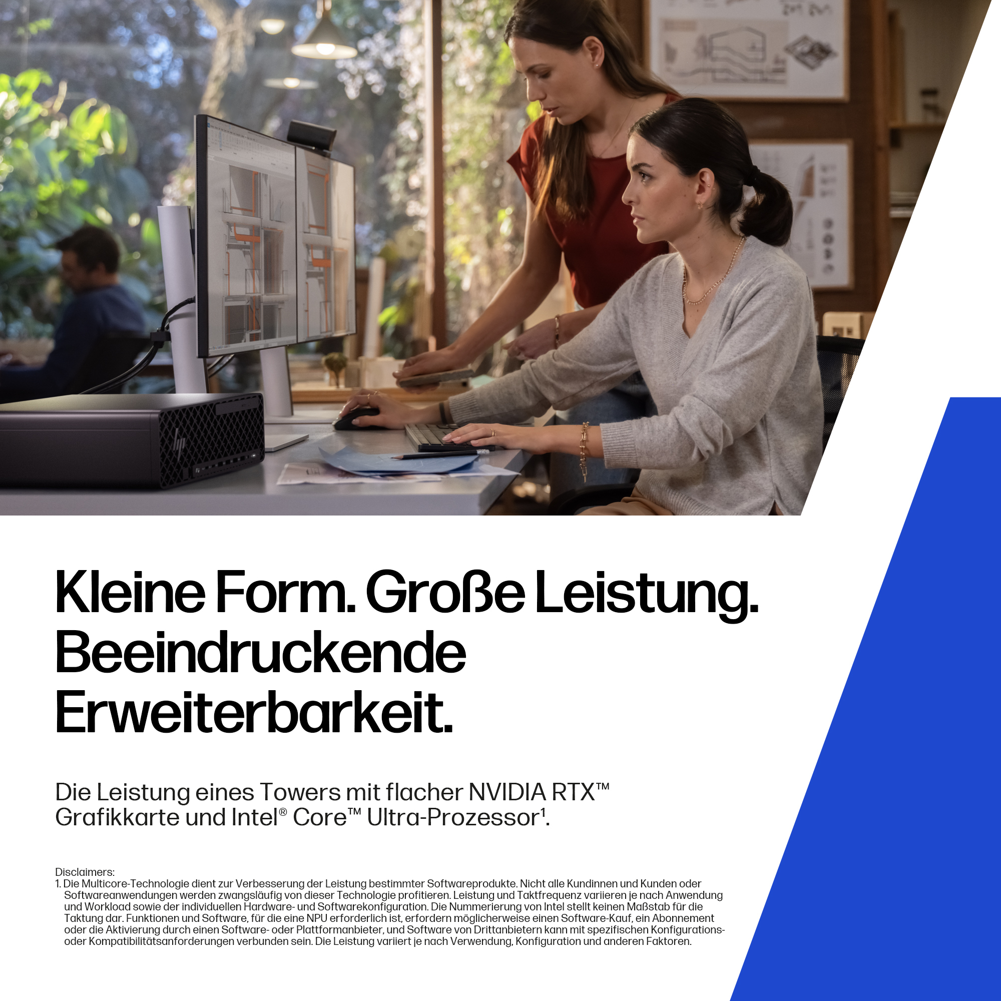 HP Workstation Z2 G1i - SFF - 1 x Core Ultra 7 265K / 3.9 GHz