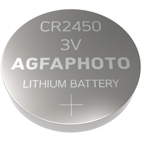 AgfaPhoto Knopfzelle CR 2450 Lithium 3 V 5 St.