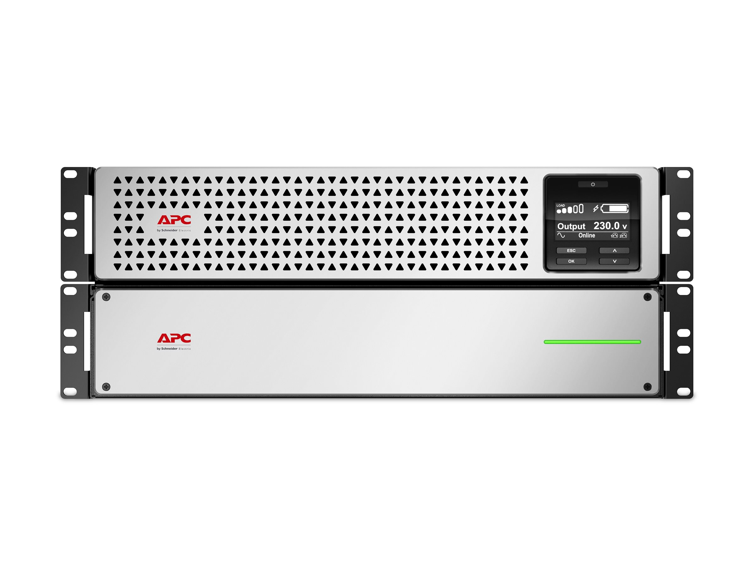 APC SRTL2200RM4UXLI-NC gruppo di continuit� (UPS) Doppia conversione (online) 3 kVA 1980 W 8 presa(e) AC