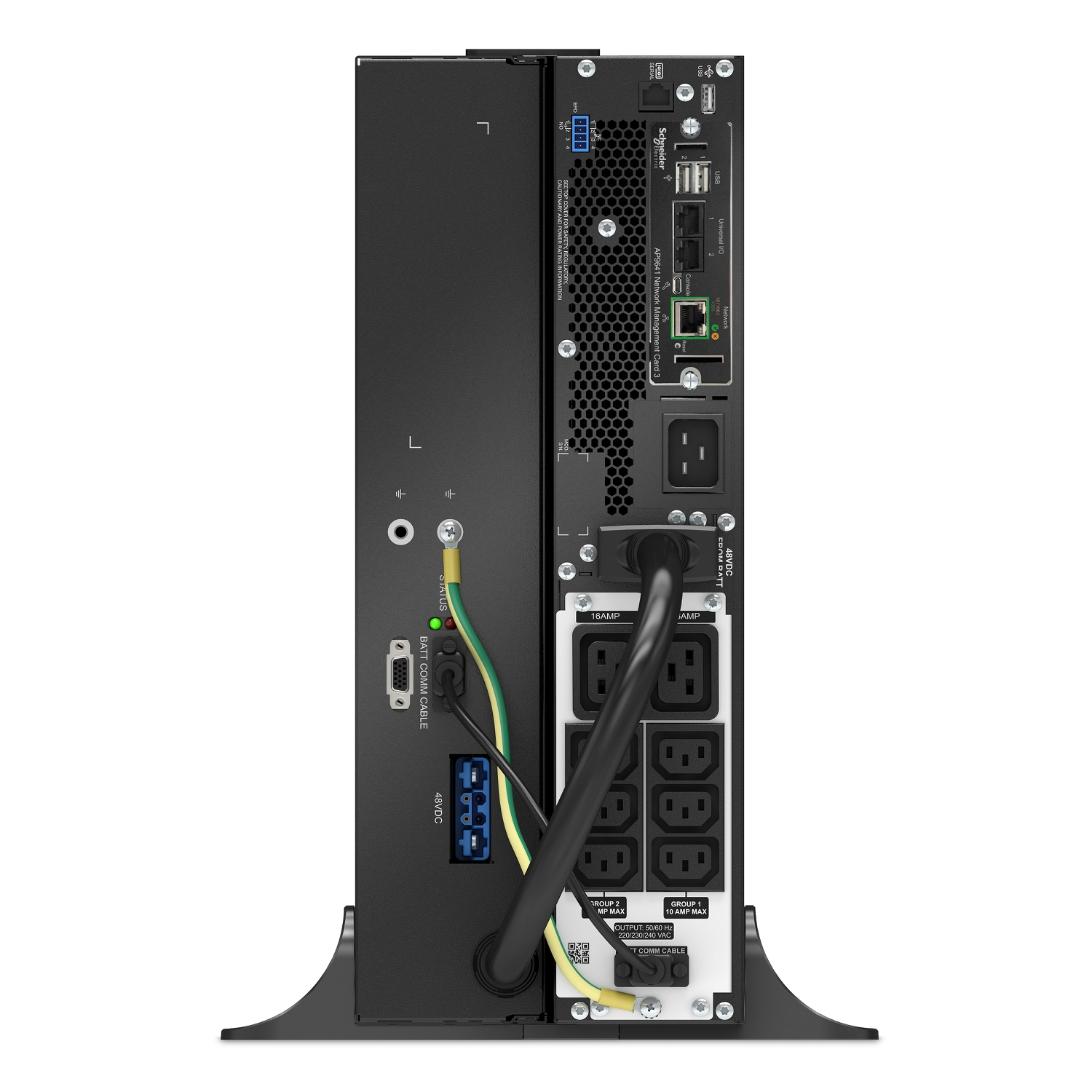 APC SRTL2200RM4UXLI-NC gruppo di continuit� (UPS) Doppia conversione (online) 3 kVA 1980 W 8 presa(e) AC