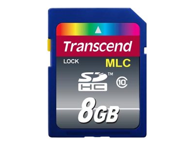 Transcend Flash-Speicherkarte - 8 GB - Class 10