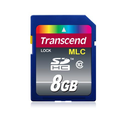 Transcend Flash-Speicherkarte - 8 GB - Class 10