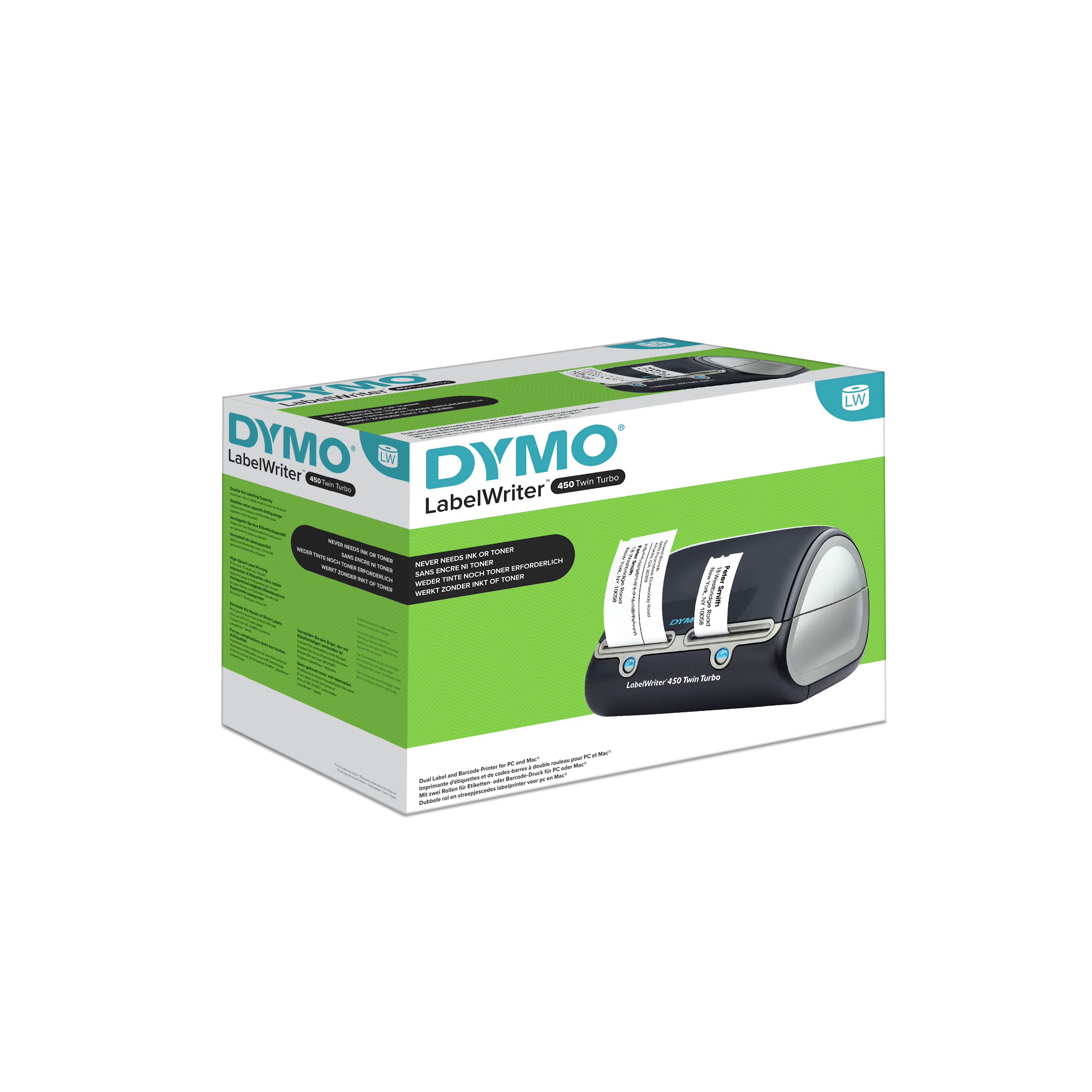 Imprimante d'étiquettes Dymo LabelWriter 450 Twin Turbo sur