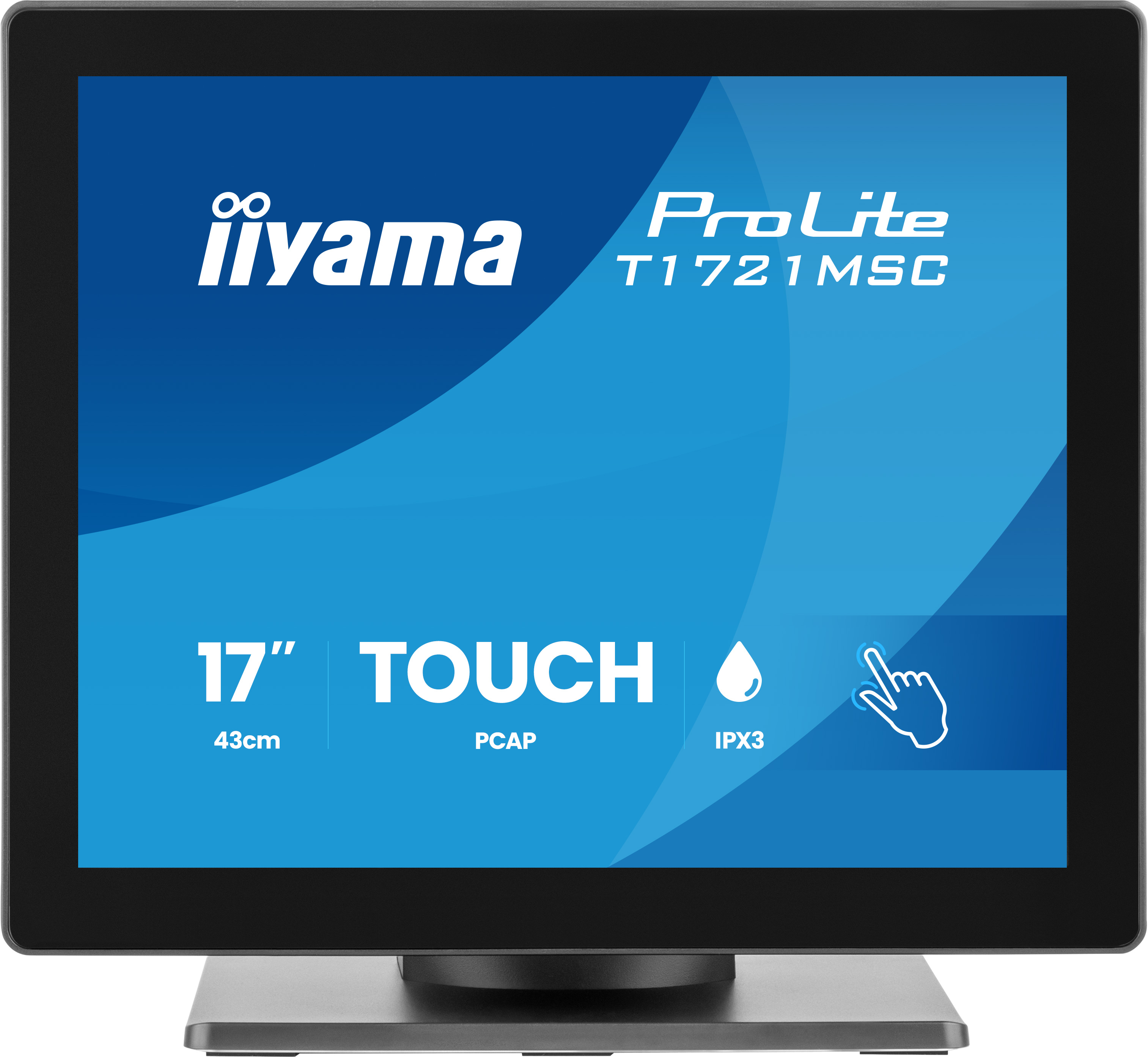Iiyama ProLite T1721MSC-B3 17 PCAP Multi Touch 10P - 43 cm - 17