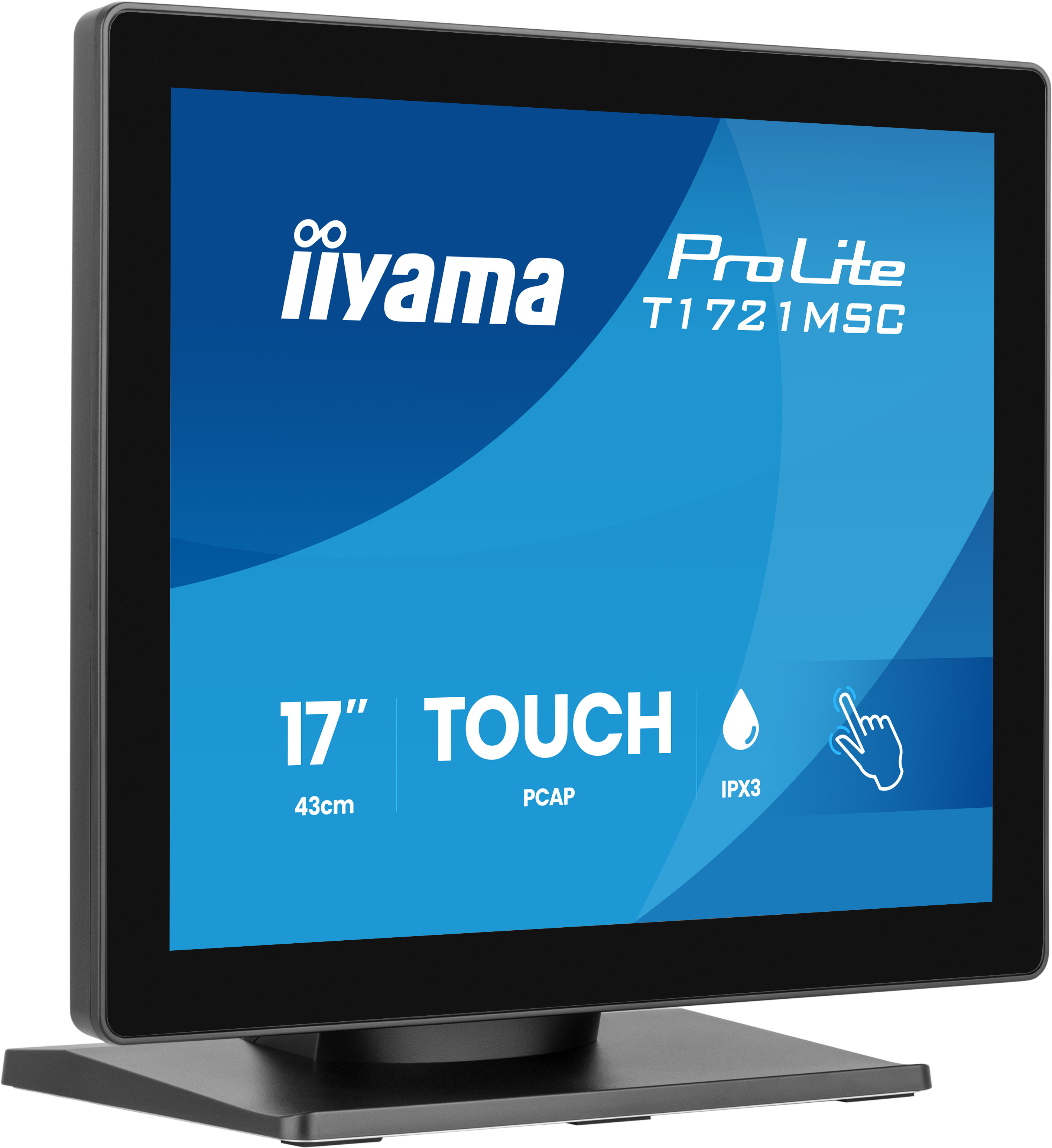 Iiyama ProLite T1721MSC-B3 17 PCAP Multi Touch 10P - 43 cm - 17