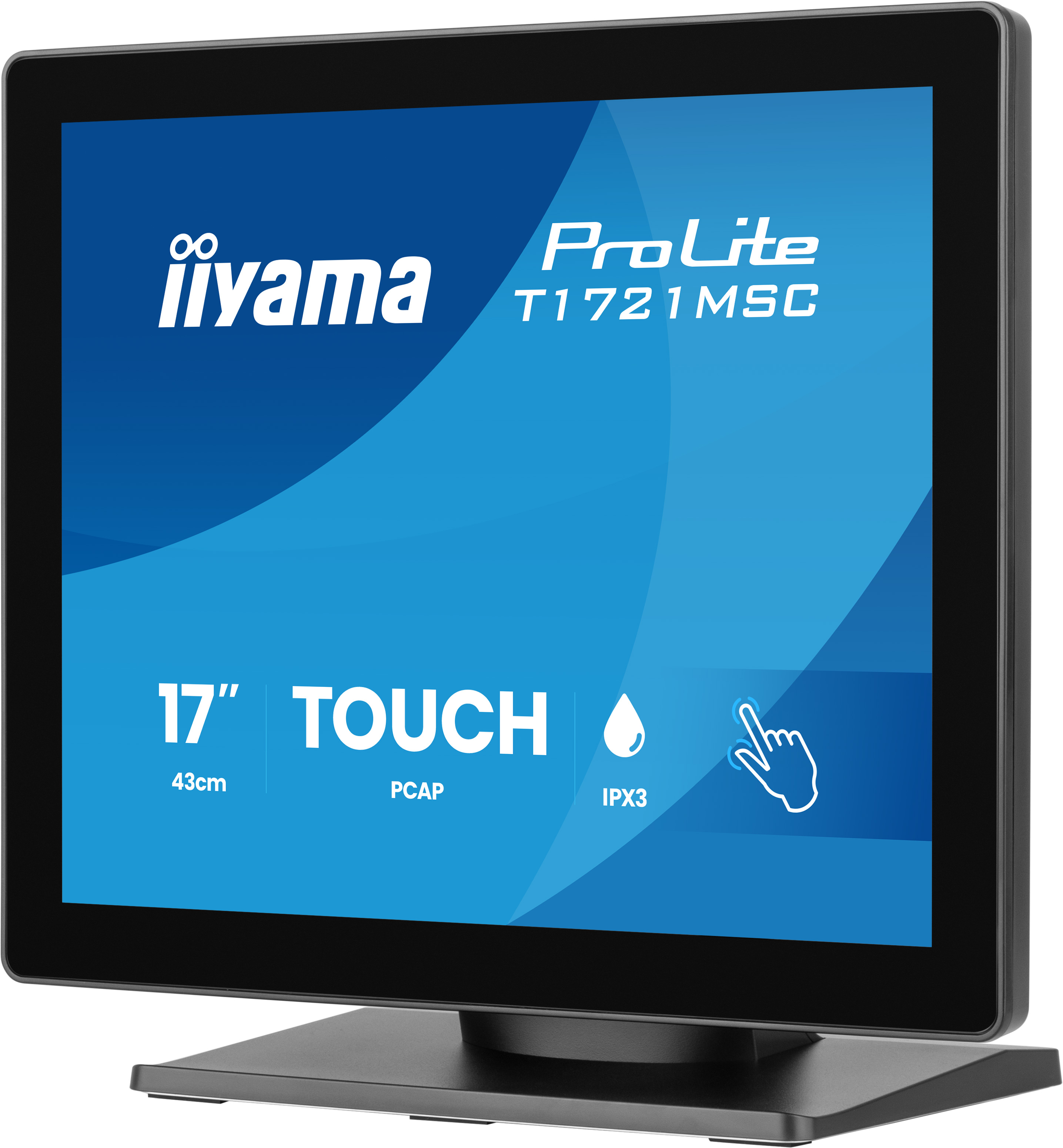 Iiyama ProLite T1721MSC-B3 17 PCAP Multi Touch 10P - 43 cm - 17