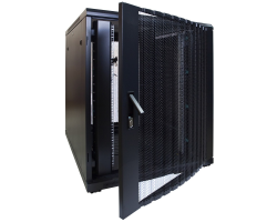 DSIT kleiner Serverschrank mit perforierter Frontt�r BxTxH 800 x 1200 - Rack