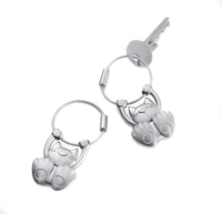 Troika KR10-20-MA - Schlsselanhnger - Silber - Aluminium-Guss - Abbildung - 46 mm - 11 mm