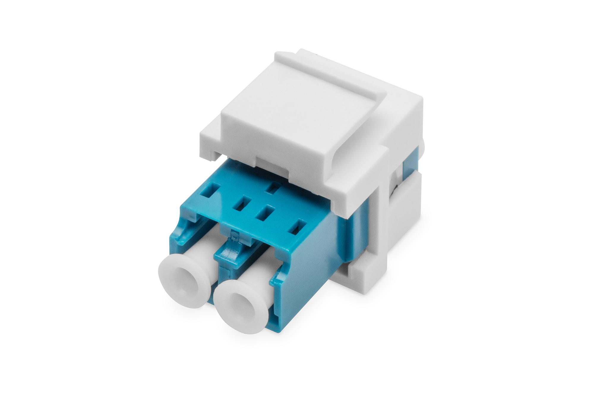 Digitus DN-96007-1-K adattatore di fibra ottica LC/LC 1 pz Blu