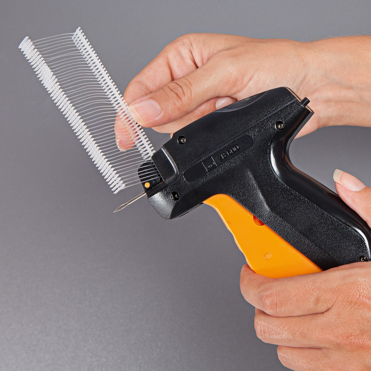 Sigel ZB600 etichettatrice Plastica Nero, Arancione