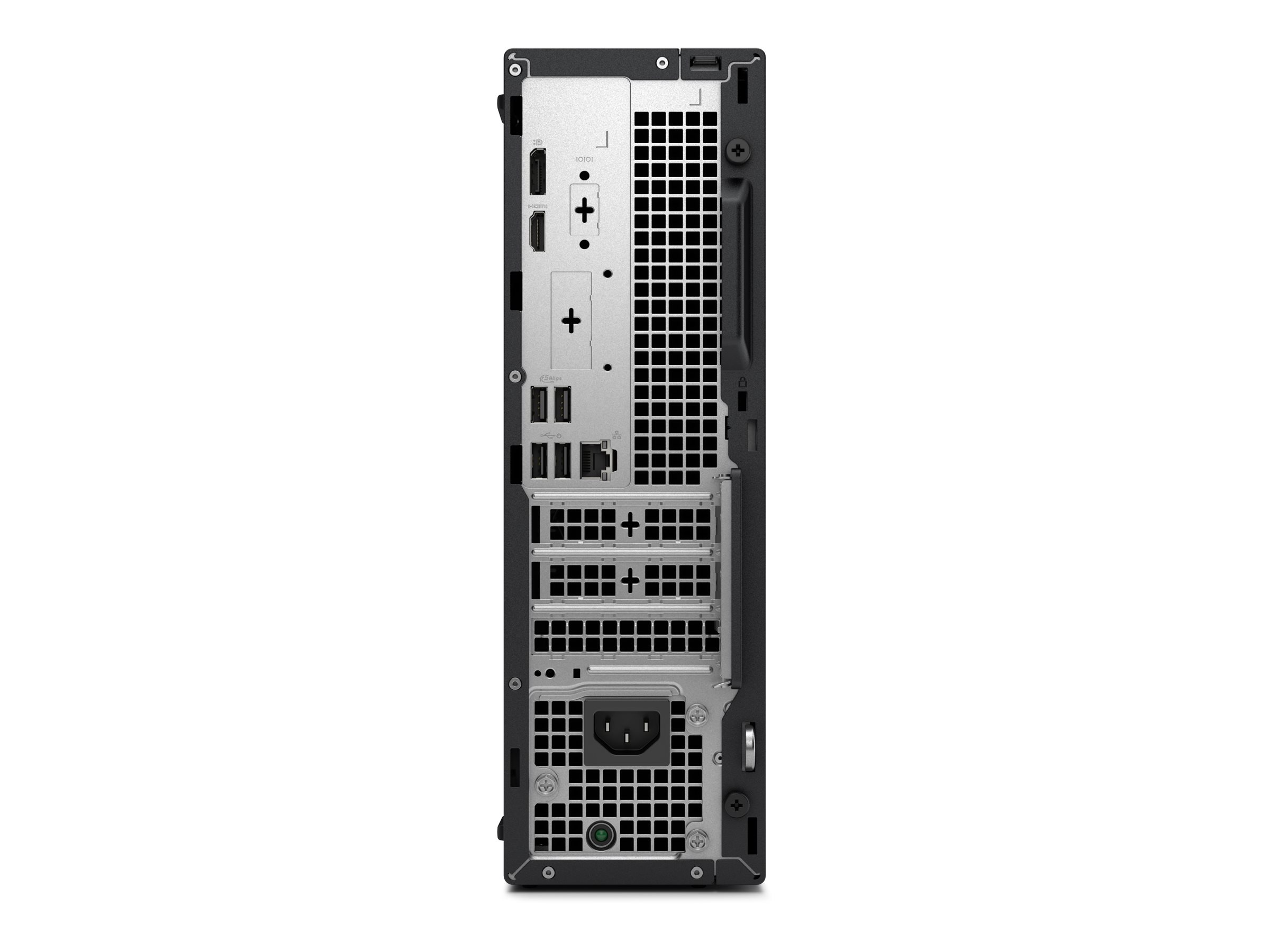 Dell Pro Slim QCS1250 - Schlanker Desktop - Core Ultra 5 235 / 3.4 GHz - RAM 16 GB - SSD 512 GB - NVMe - Intel Graphics - 1GbE, Bluetooth, Wi-Fi 6E - WLAN: Bluetooth, 802.11a/b/g/n/ac/ax (Wi-Fi 6E)