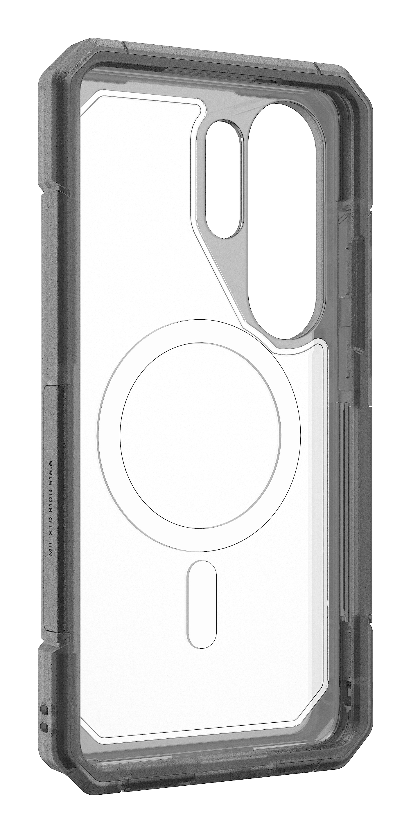 Urban Armor Gear Trooper custodia per cellulare 17,5 cm (6.9) Cover Trasparente, Cenere