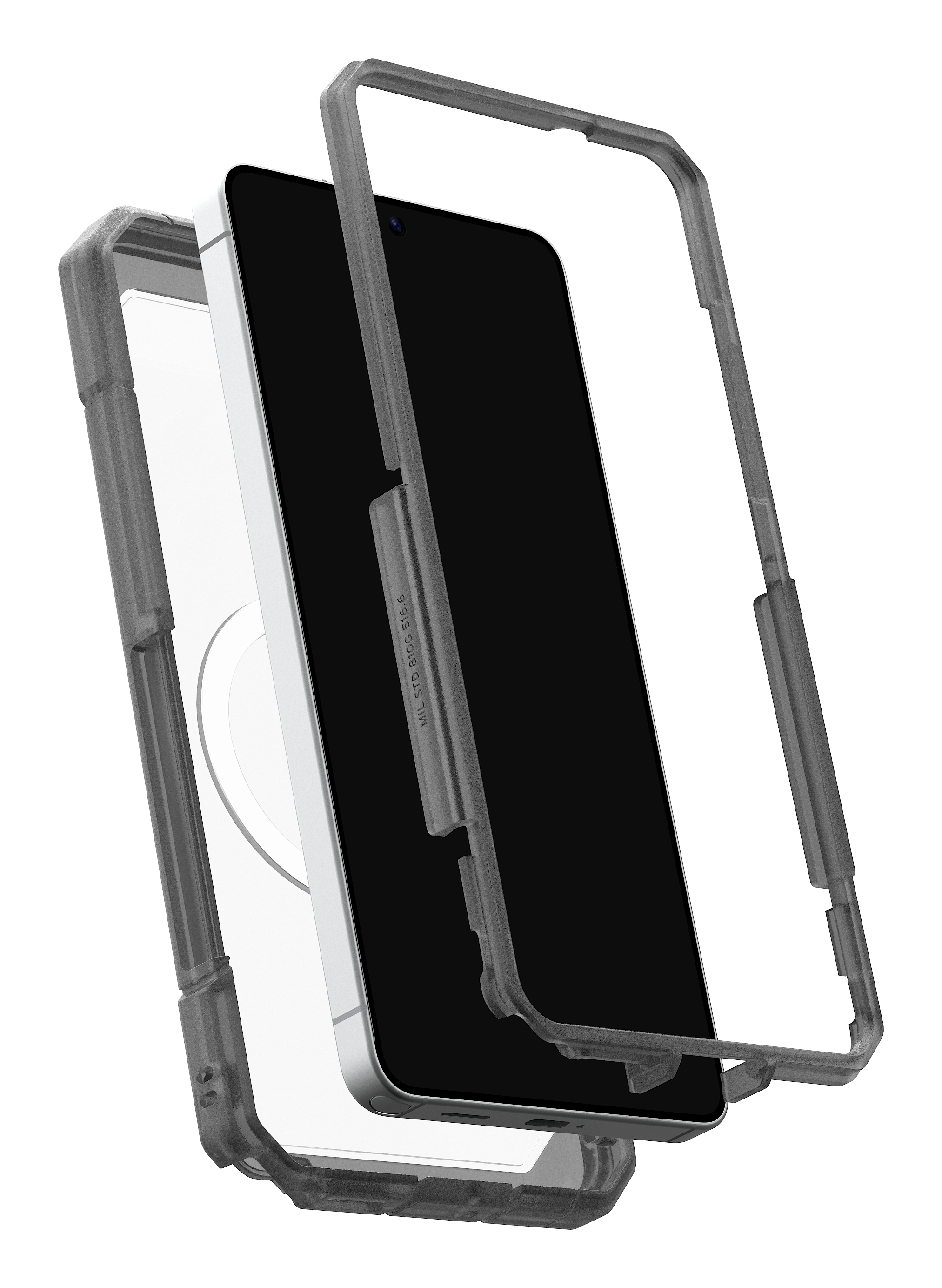 Urban Armor Gear Trooper custodia per cellulare 17,5 cm (6.9) Cover Trasparente, Cenere