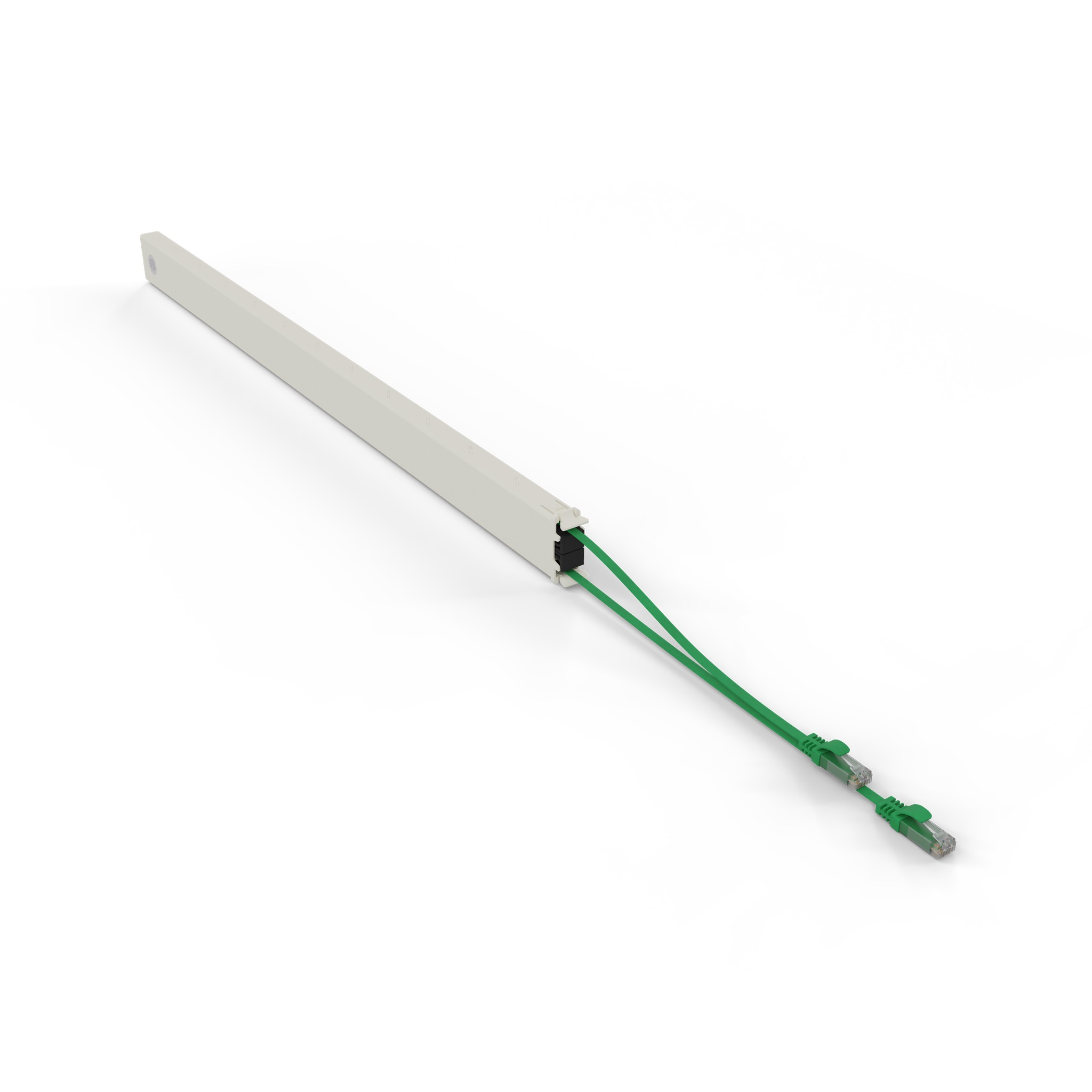 PATCHBOX CONE46UTPGR cavo di rete Verde 2,5 m Cat6a U/UTP (UTP)