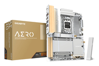 GIGABYTE X870E AERO X3D WOOD Scheda Madre - Supporta CPU AMD Ryzen 9000, VRM digitale a 16+2+2 fasi, fino a 9000Hz DDR5 (O.C.), 2xPCIe 5.0 + 2xPCIe 4.0, Wi-Fi 7, LAN 5GbE, USB 4