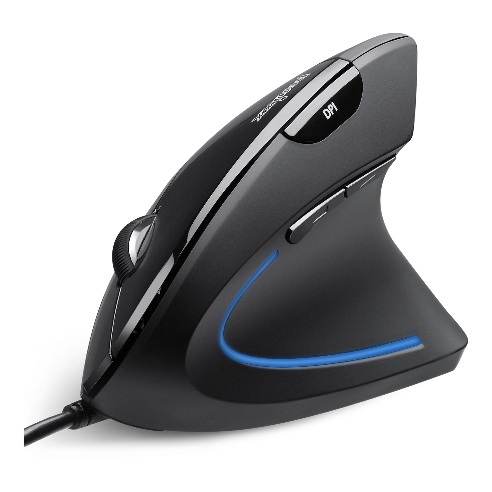 Perixx PERIDUO-512 DE Tastatur- und Maus-Set kabelgebunden ergonomisch - Tastatur - 1.600 dpi