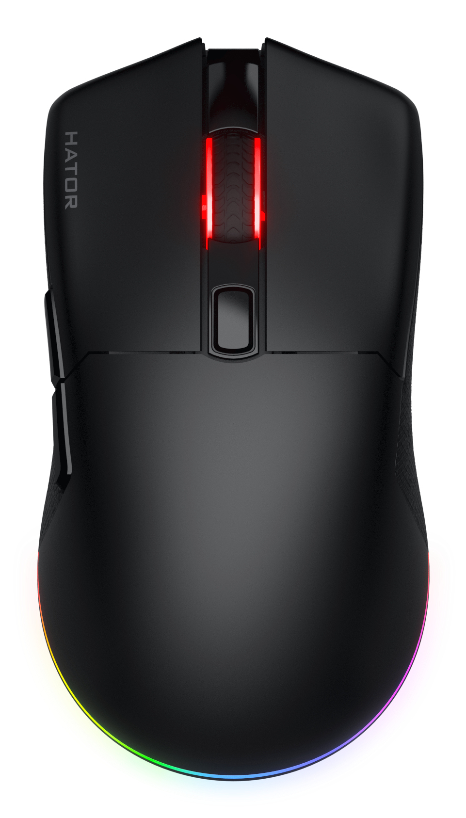 Hator Pulsar 3 wireless black Gaming Mouse - Optical Yellow Switches PixArt - 12.000 dpi - Optisch